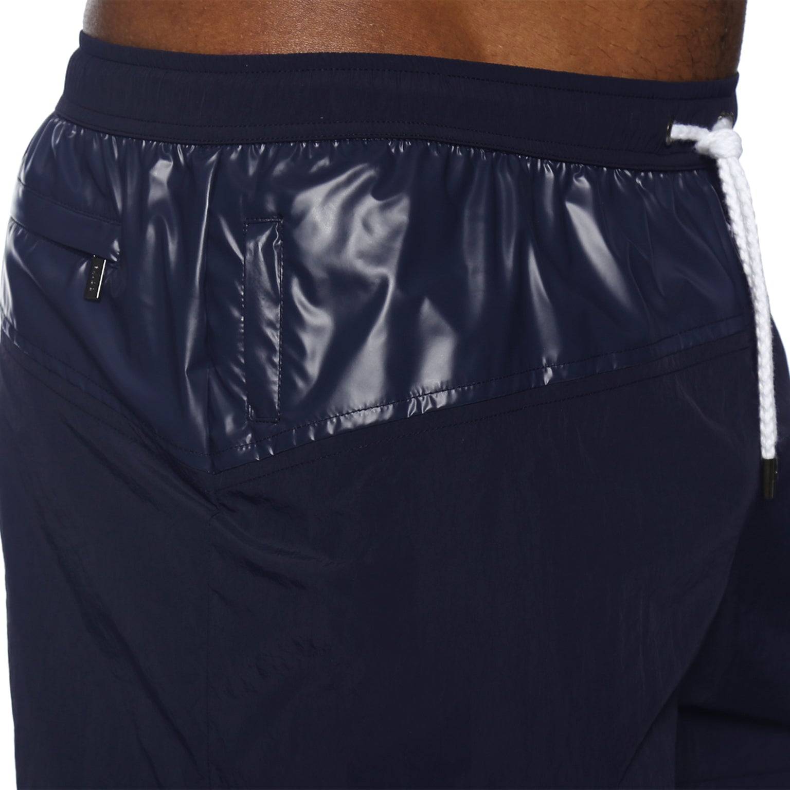 NEW SPRING '25- Navy Vector Swim Short - Parke & Ronen
