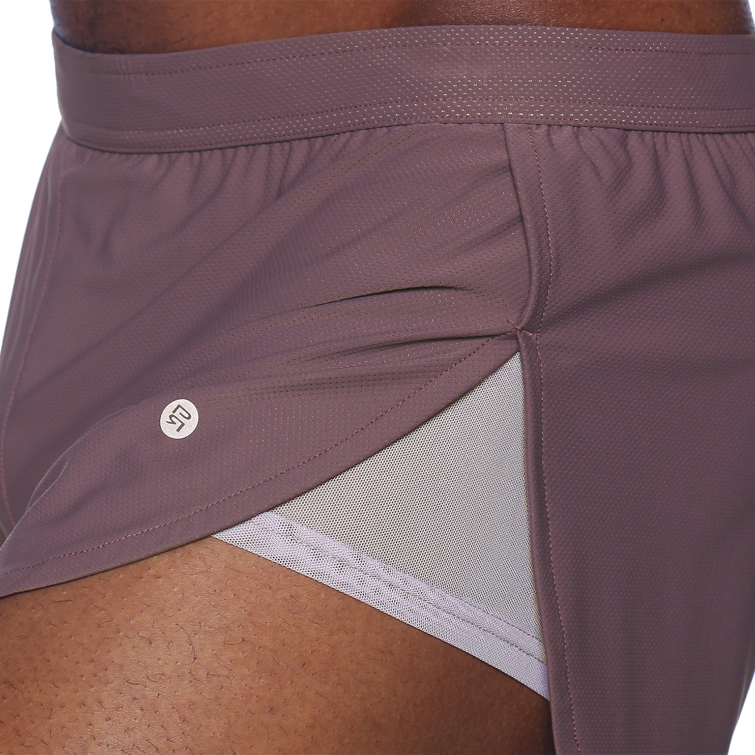 NEW SPRING '25- Berry Mirage Mesh Sprinter Short - Parke & Ronen