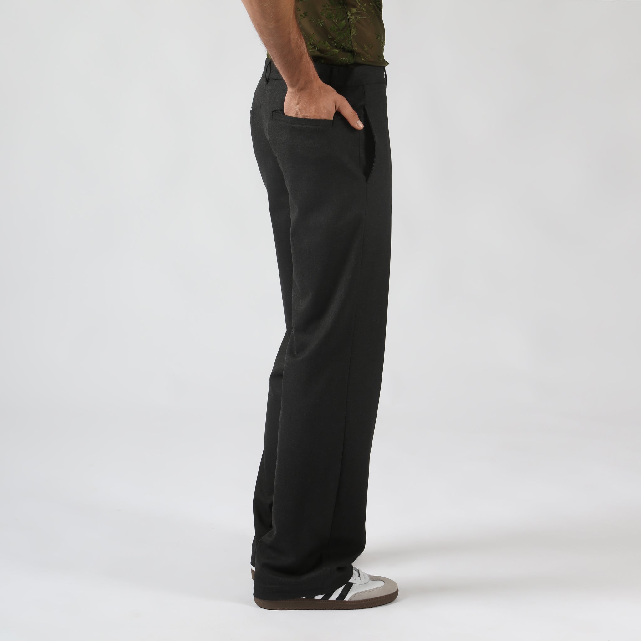Carbon Black Chelsea Trouser