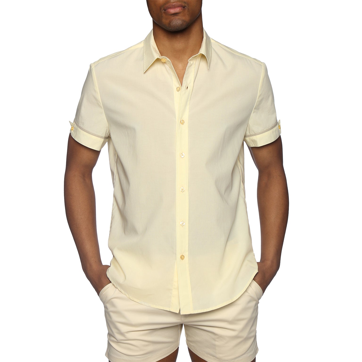 NEW SPRING '25- Ivory Regiment Biscayne Shirt - Parke & Ronen