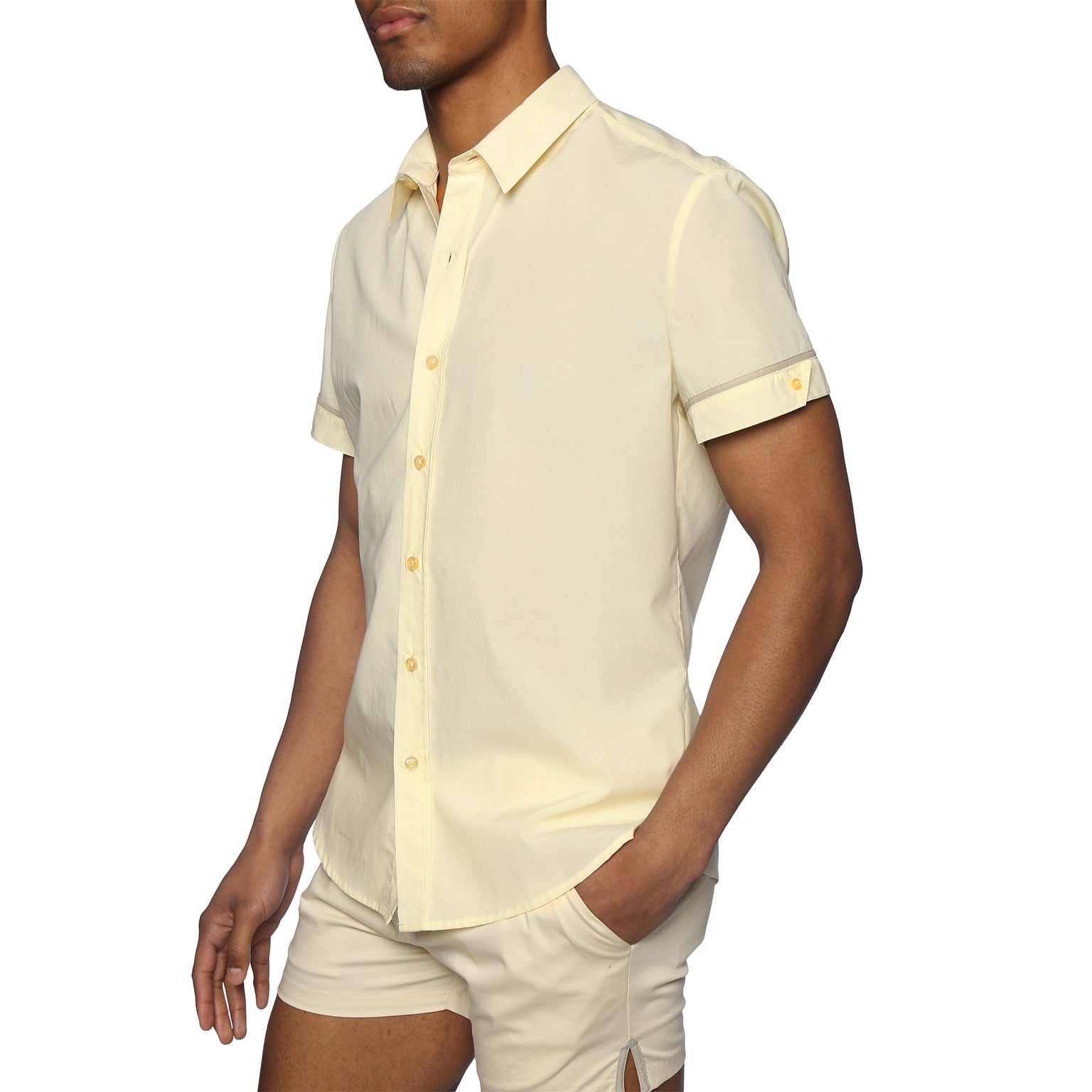 NEW SPRING '25- Ivory Regiment Biscayne Shirt - Parke & Ronen