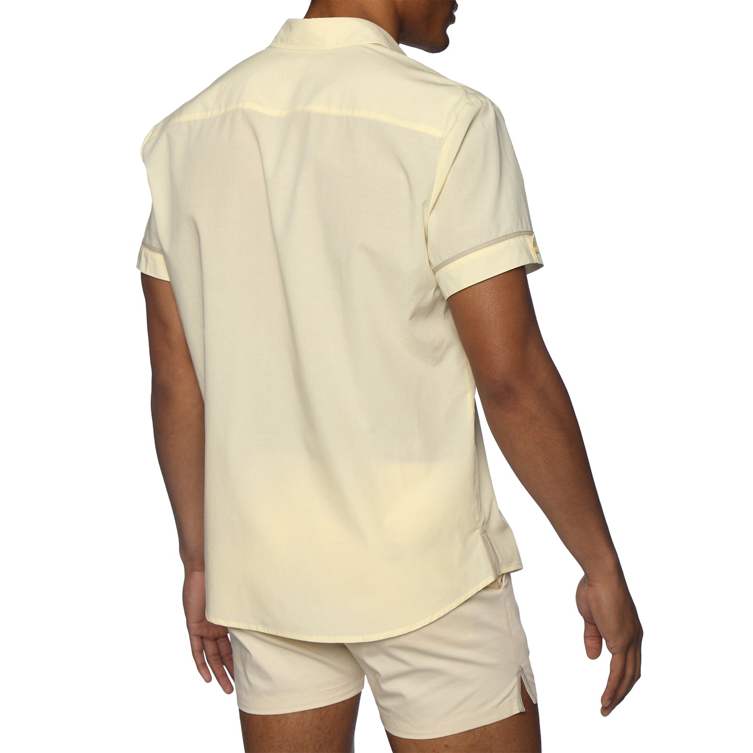NEW SPRING '25- Ivory Regiment Biscayne Shirt - Parke & Ronen