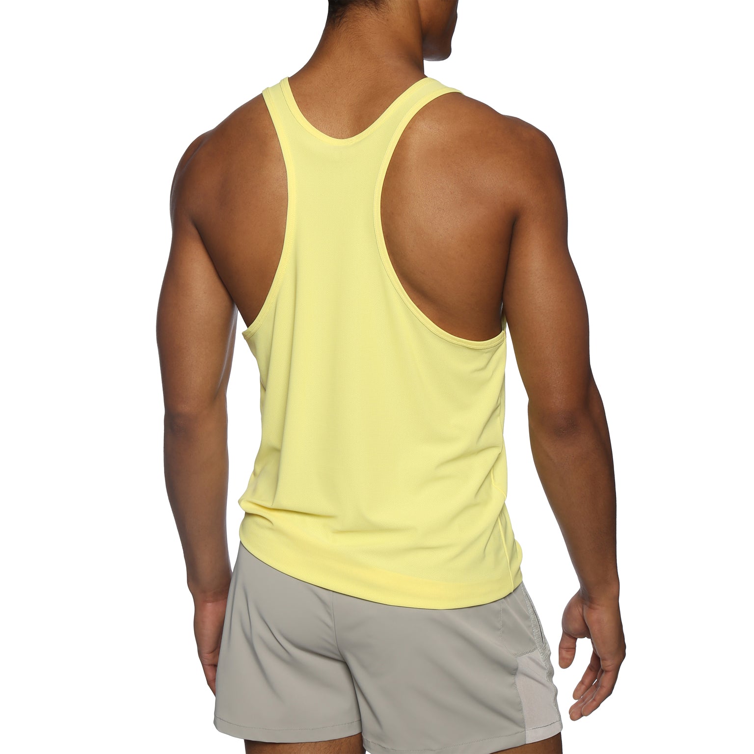 NEW SPRING '25- Canary Desert Mesh Racer Back Tank - Parke & Ronen