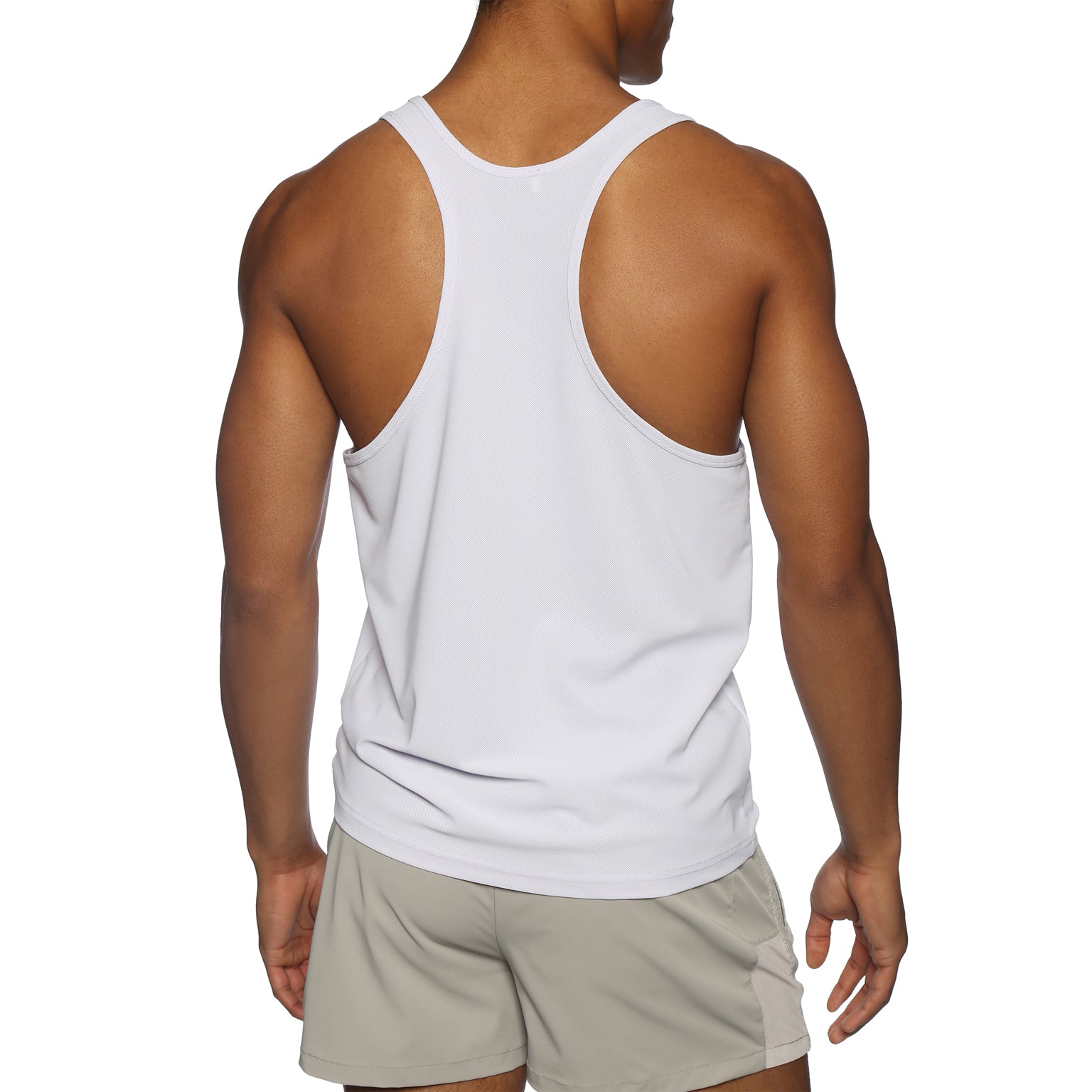 NEW SPRING '25- Lilac Desert Mesh Racer Back Tank - Parke & Ronen