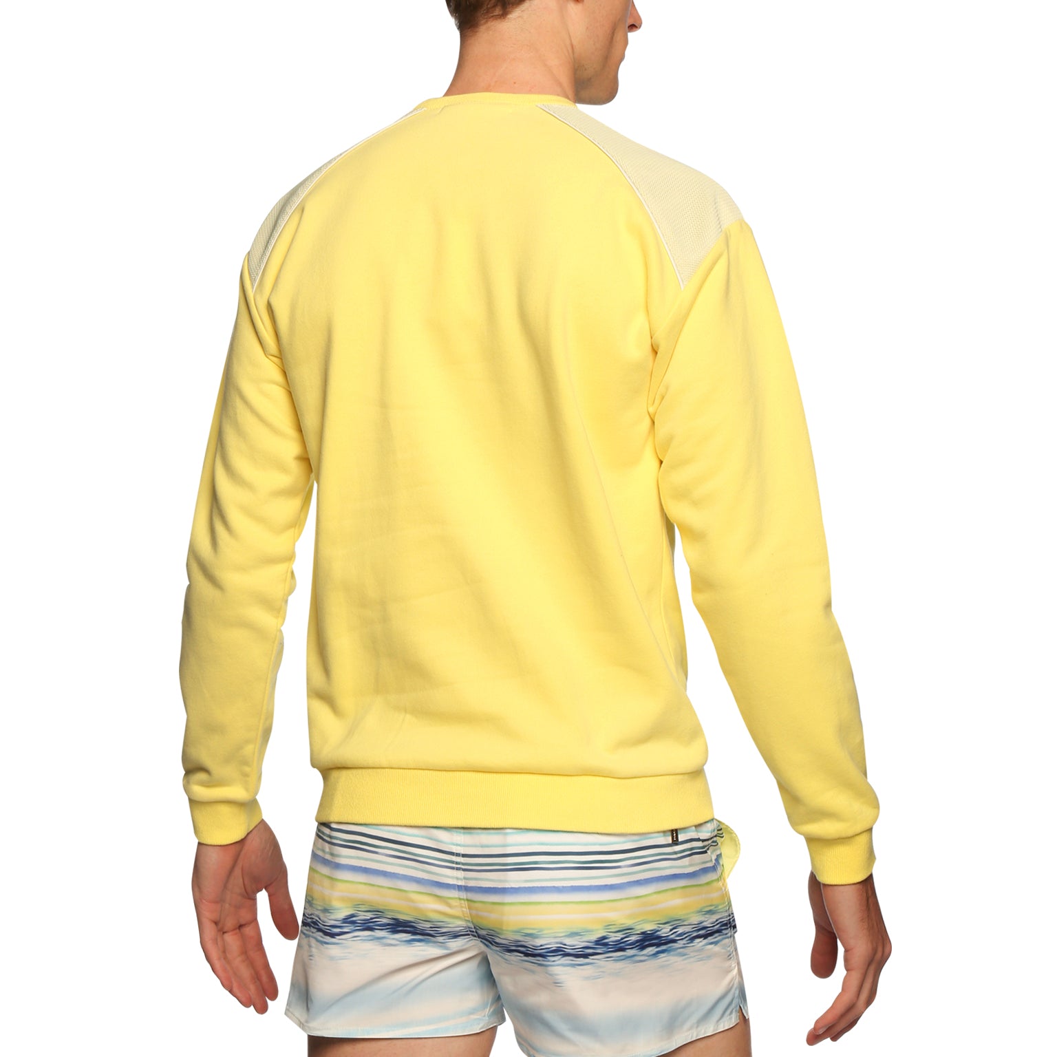 SAVE 70%- Lemon Tech Jersey Fleece Sweatshirt - parke & ronen