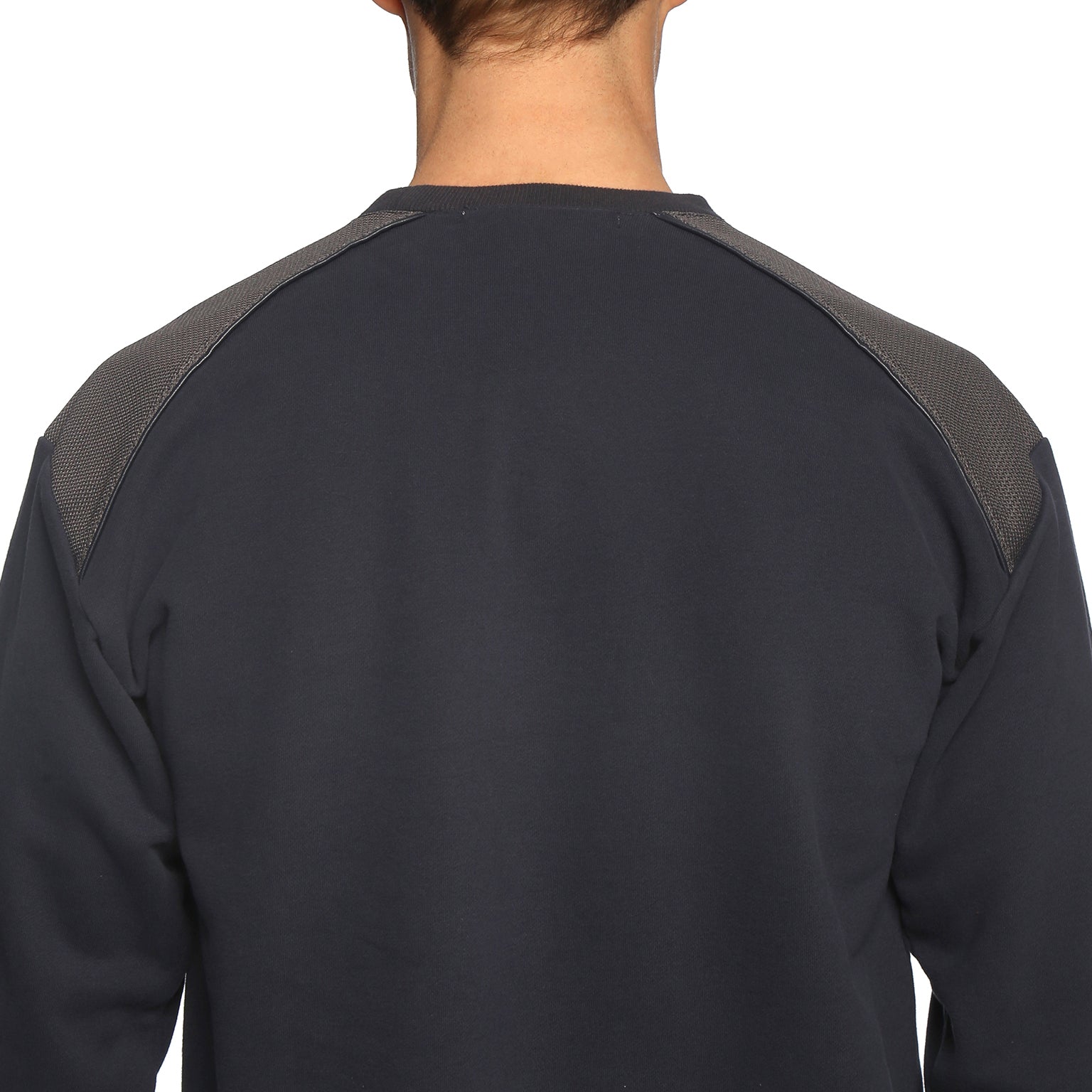 Marine Blue Tech Jersey Fleece Sweatshirt