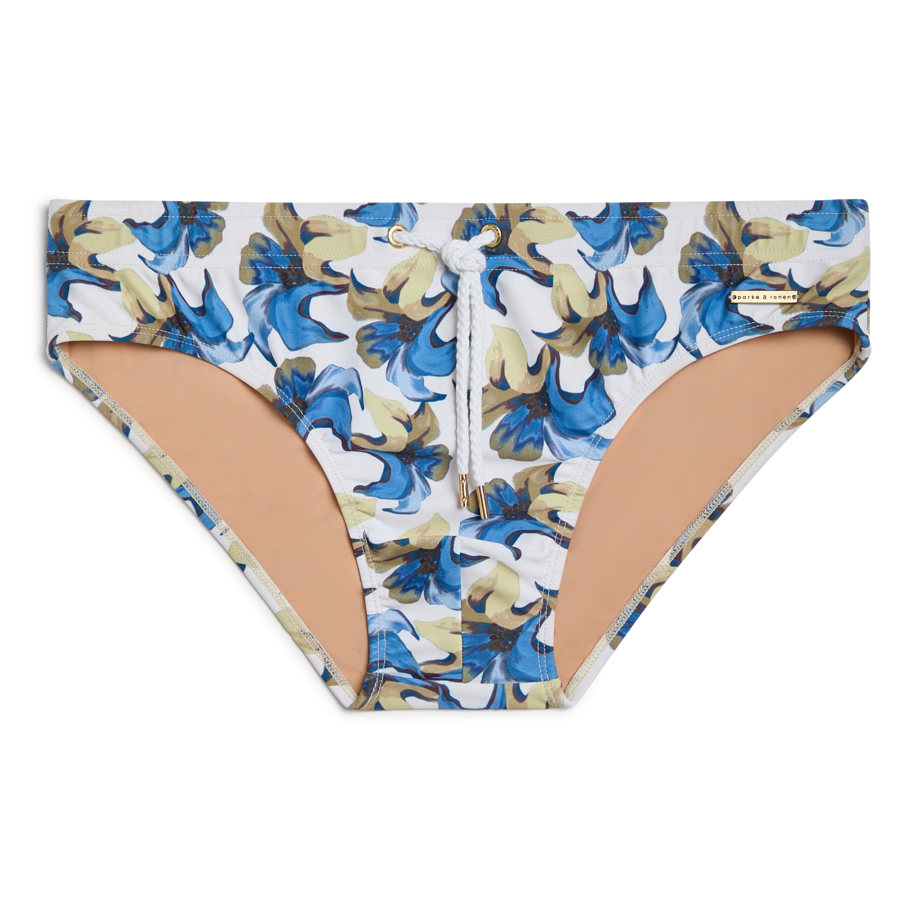 tiger lily bikinis Tiger Lily Ivory Printed Meridian Bikini L