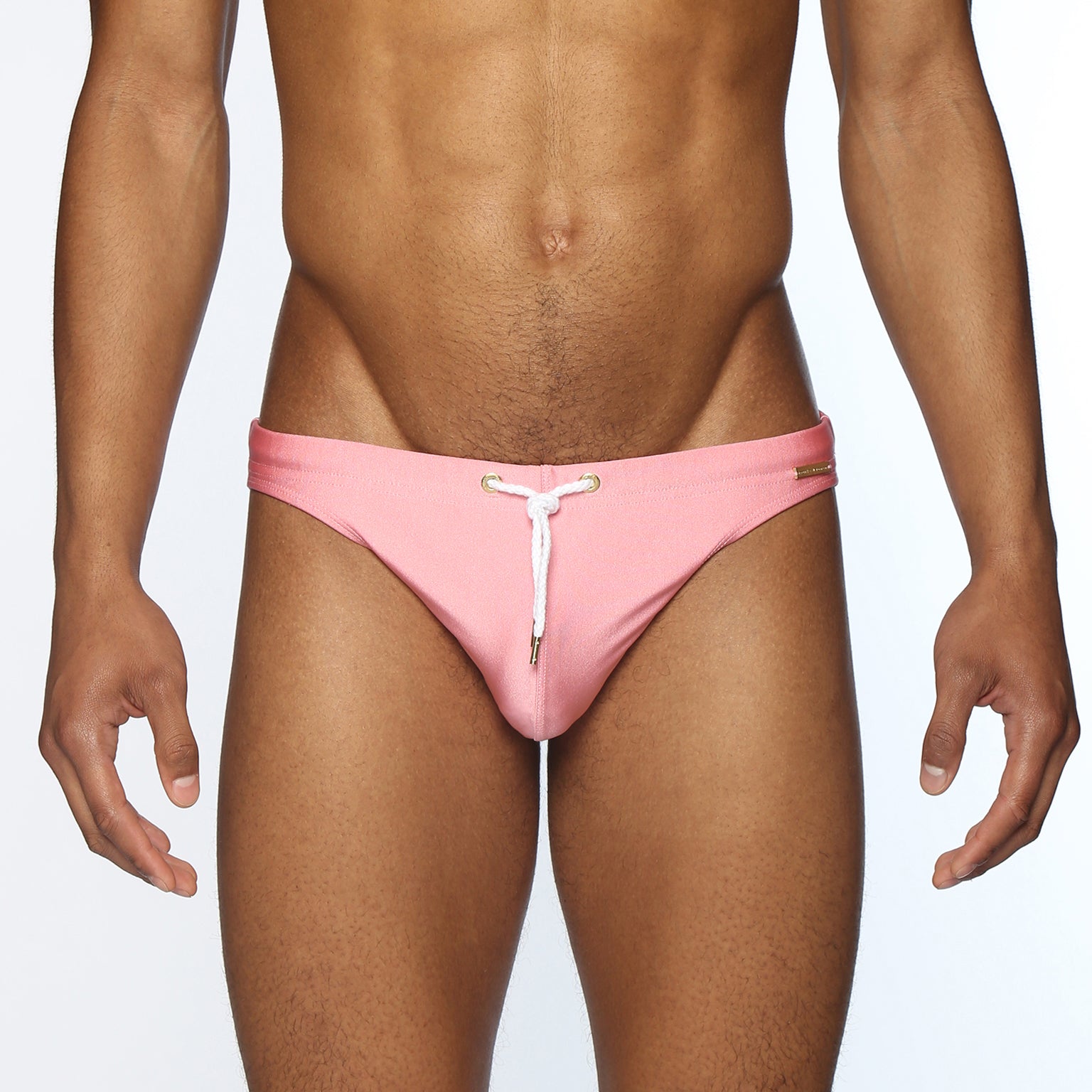 Rose Quartz Solid Blade Bikini - parke & ronen