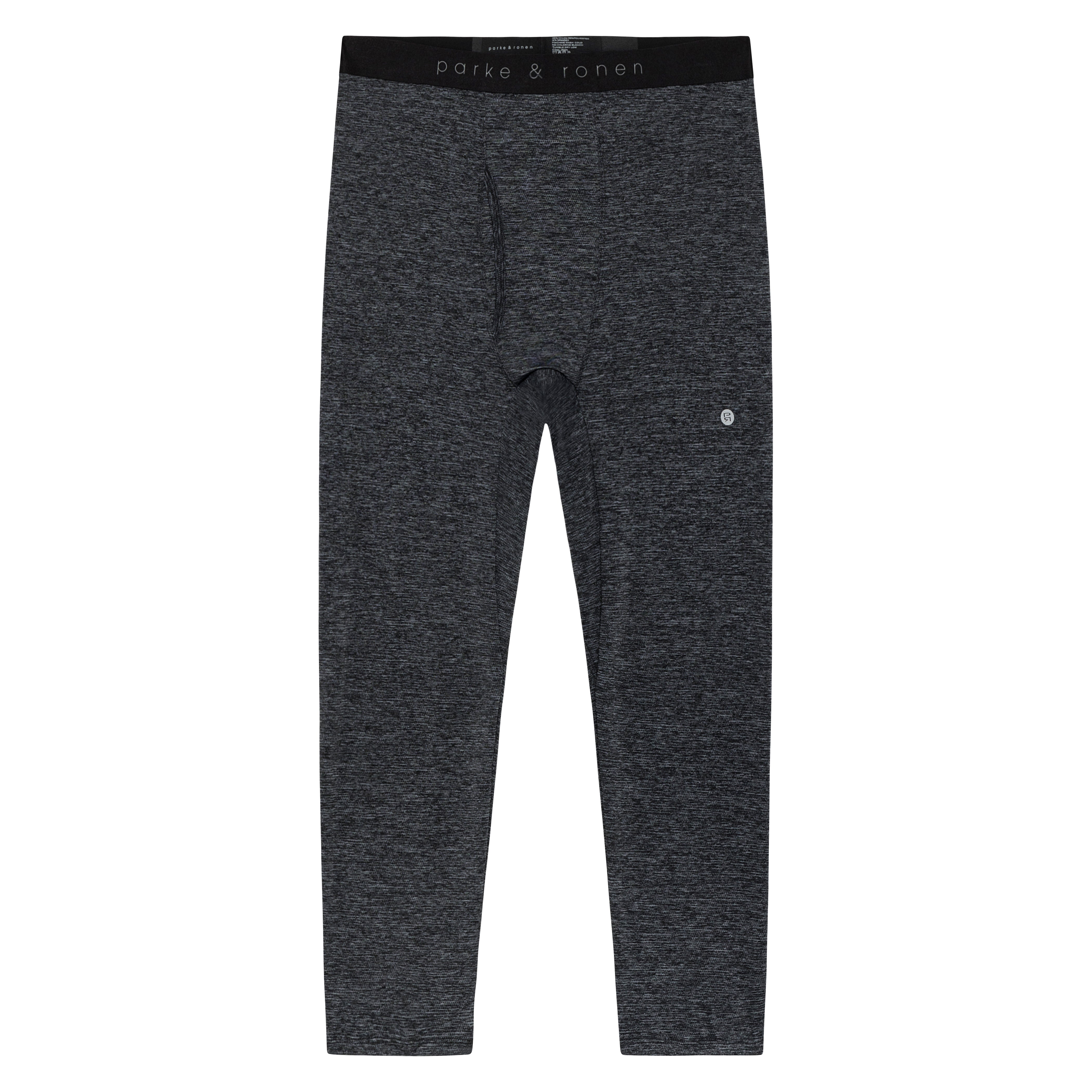 ACTIONWEAR Heather Black Mako Nylon Legging - parke & ronen