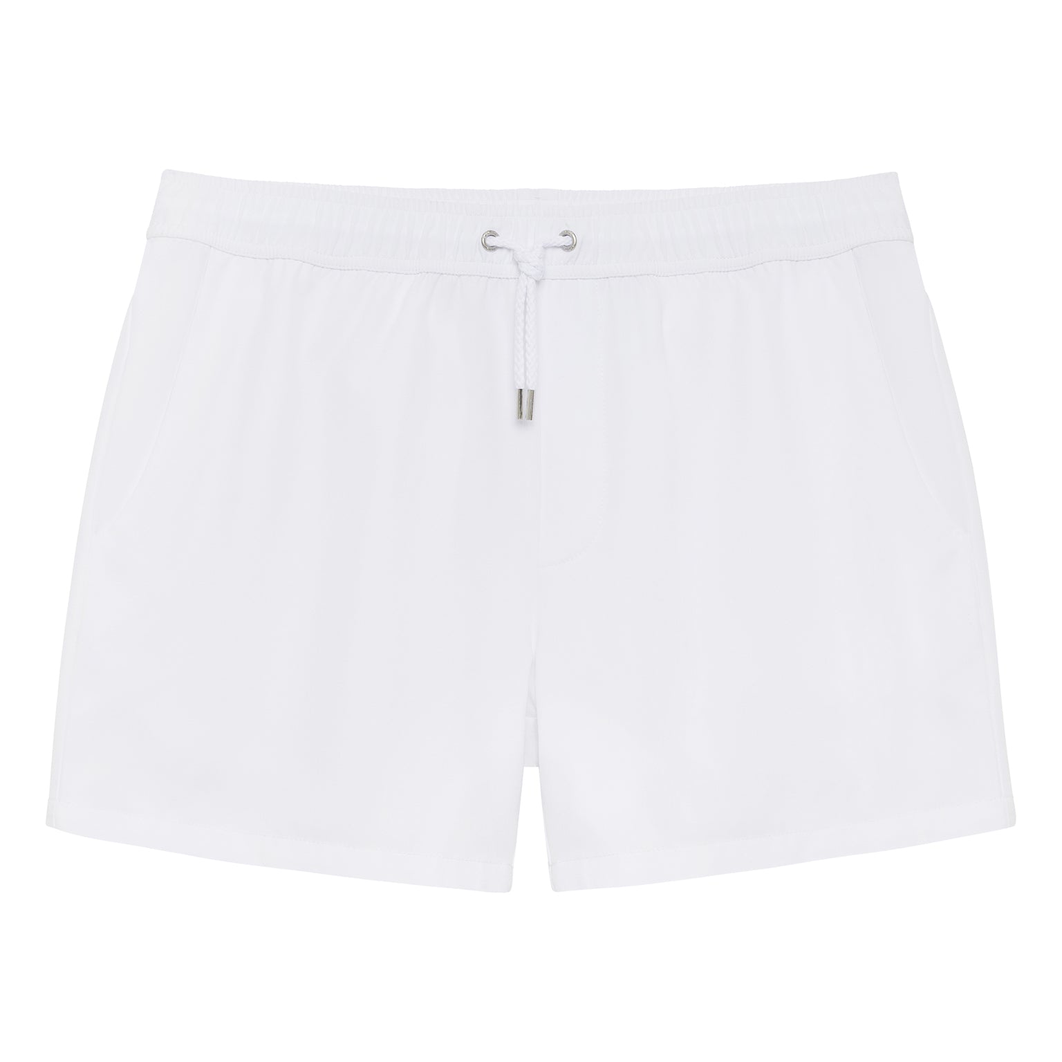 ACTIONWEAR Polar White Knockout Boxer Short - parke & ronen