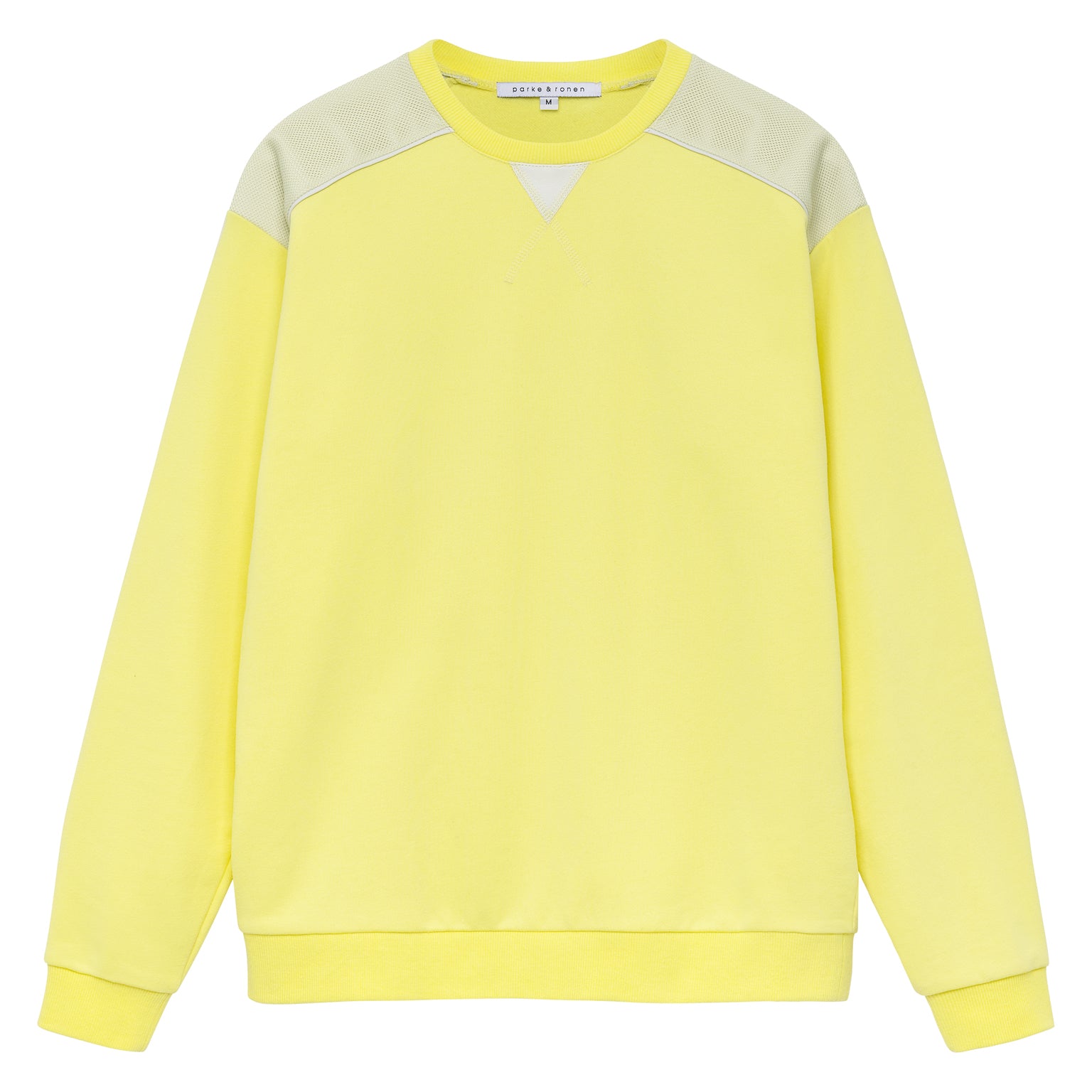 SAVE 70%- Lemon Tech Jersey Fleece Sweatshirt - parke & ronen