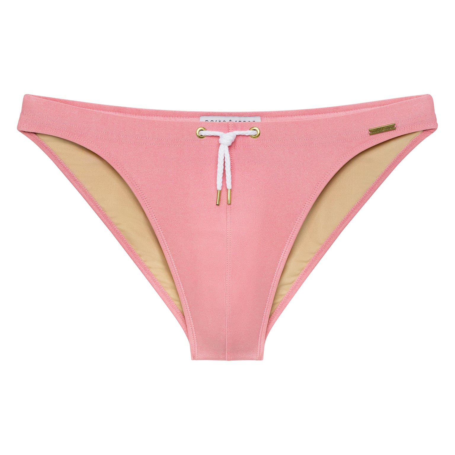 Rose Quartz Solid Blade Bikini - parke & ronen