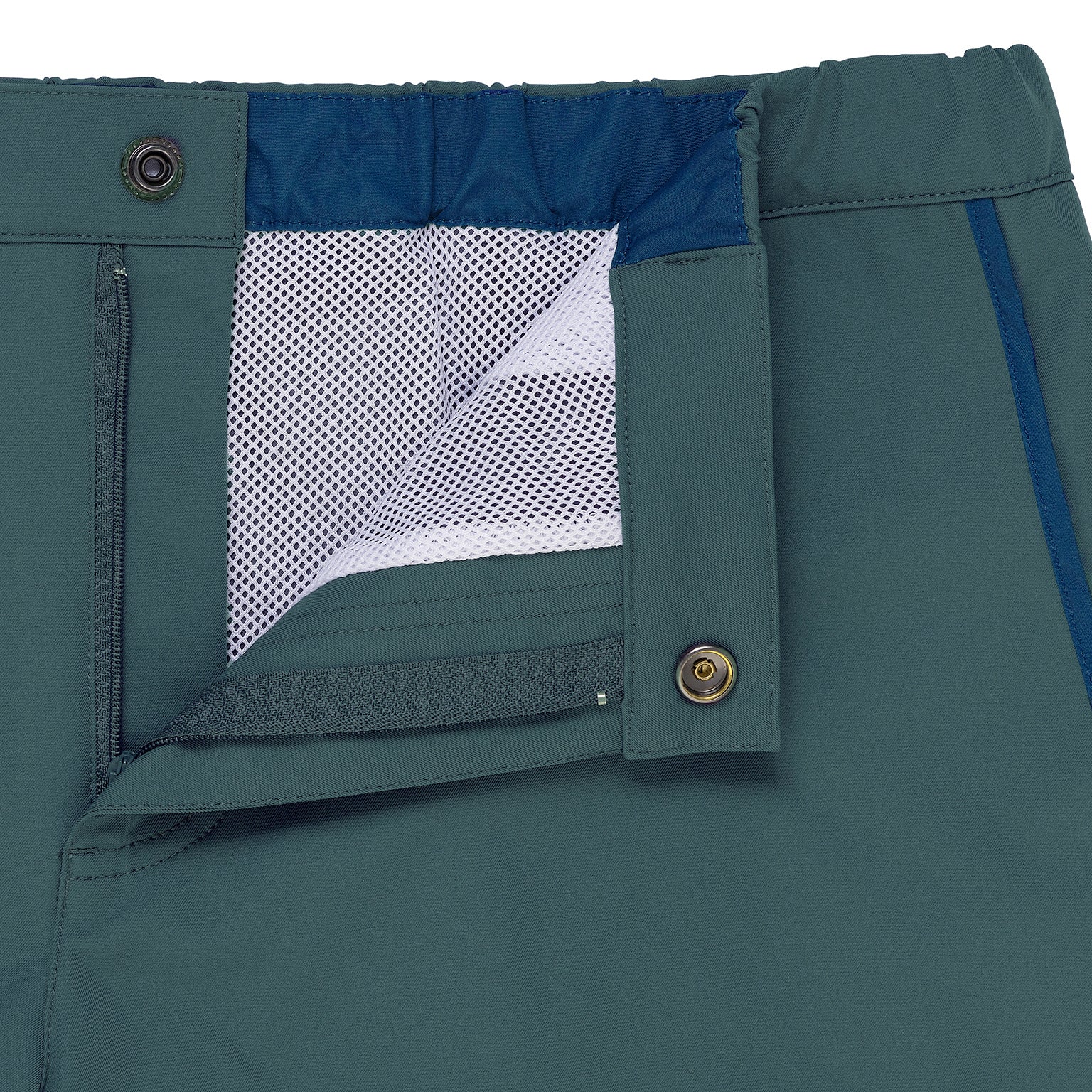 Dusk Blue 2" Angeleno Solid Stretch - parke & ronen