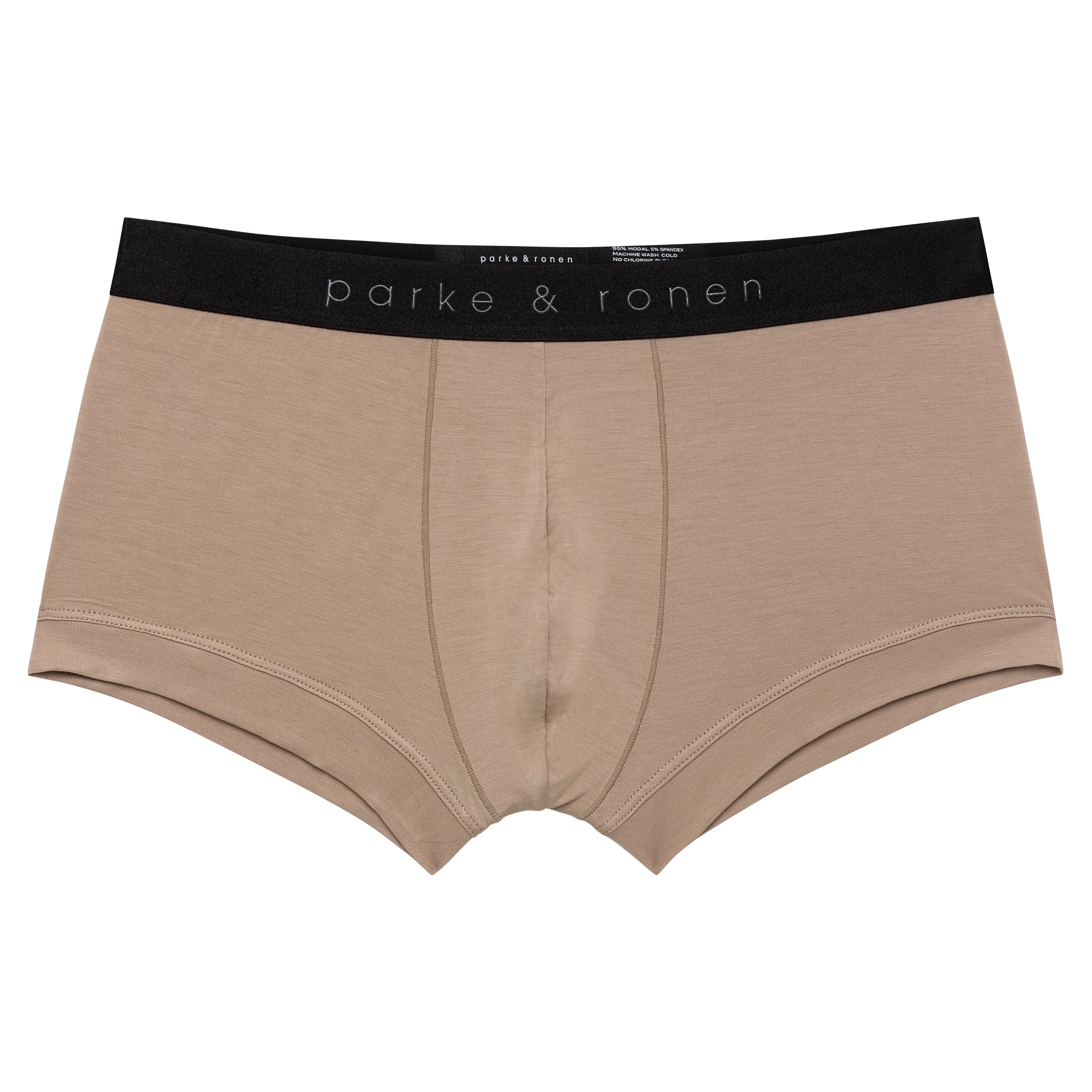 Caramel Taupe Solid Low Rise Trunk