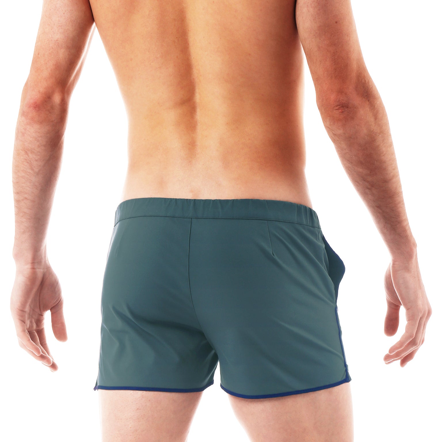 Dusk Blue 2" Angeleno Solid Stretch - parke & ronen