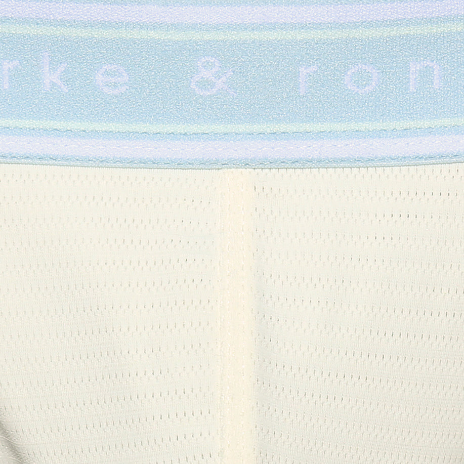 NEW SPRING '25- White Seduction Mesh Jock Strap - Parke & Ronen