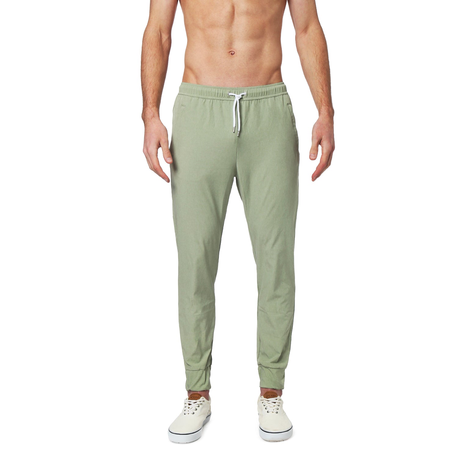 SAVE 70% ACTIONWEAR- Sage Solid Stretch Knockout Jogger Pants