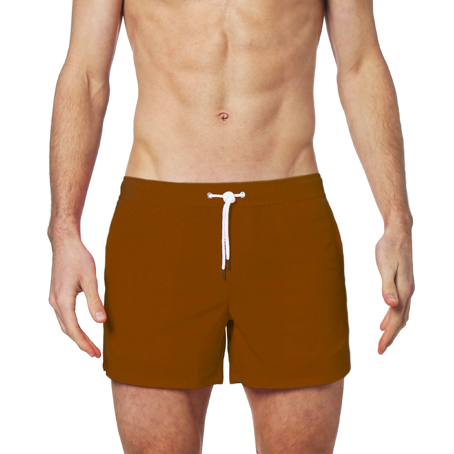 SAVE 70%- ACTIONWEAR Cinnamon Solid Heather Stretch Boxer Short