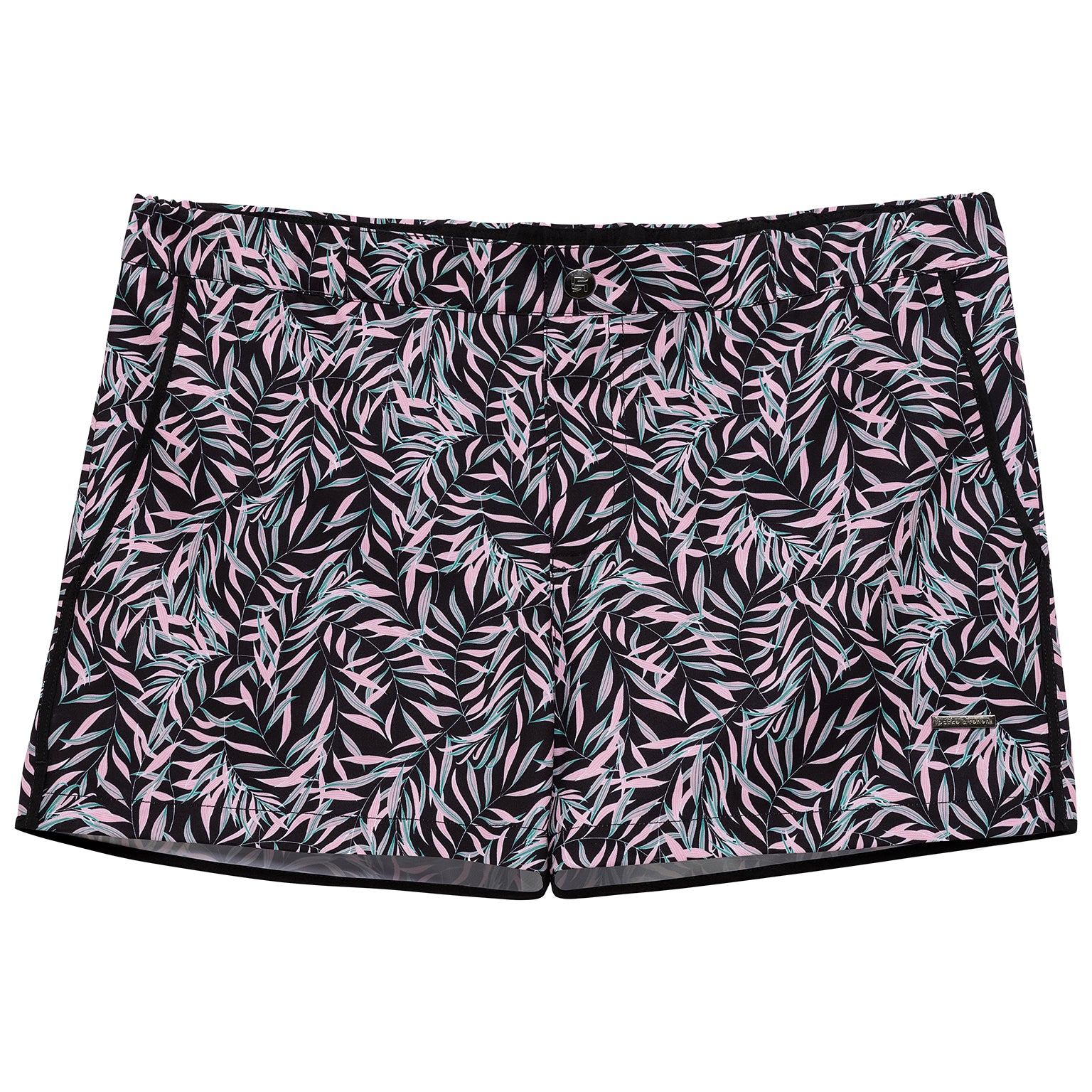 SAVE 70%- Black Julian Print 2" Angeleno Stretch - parke & ronen