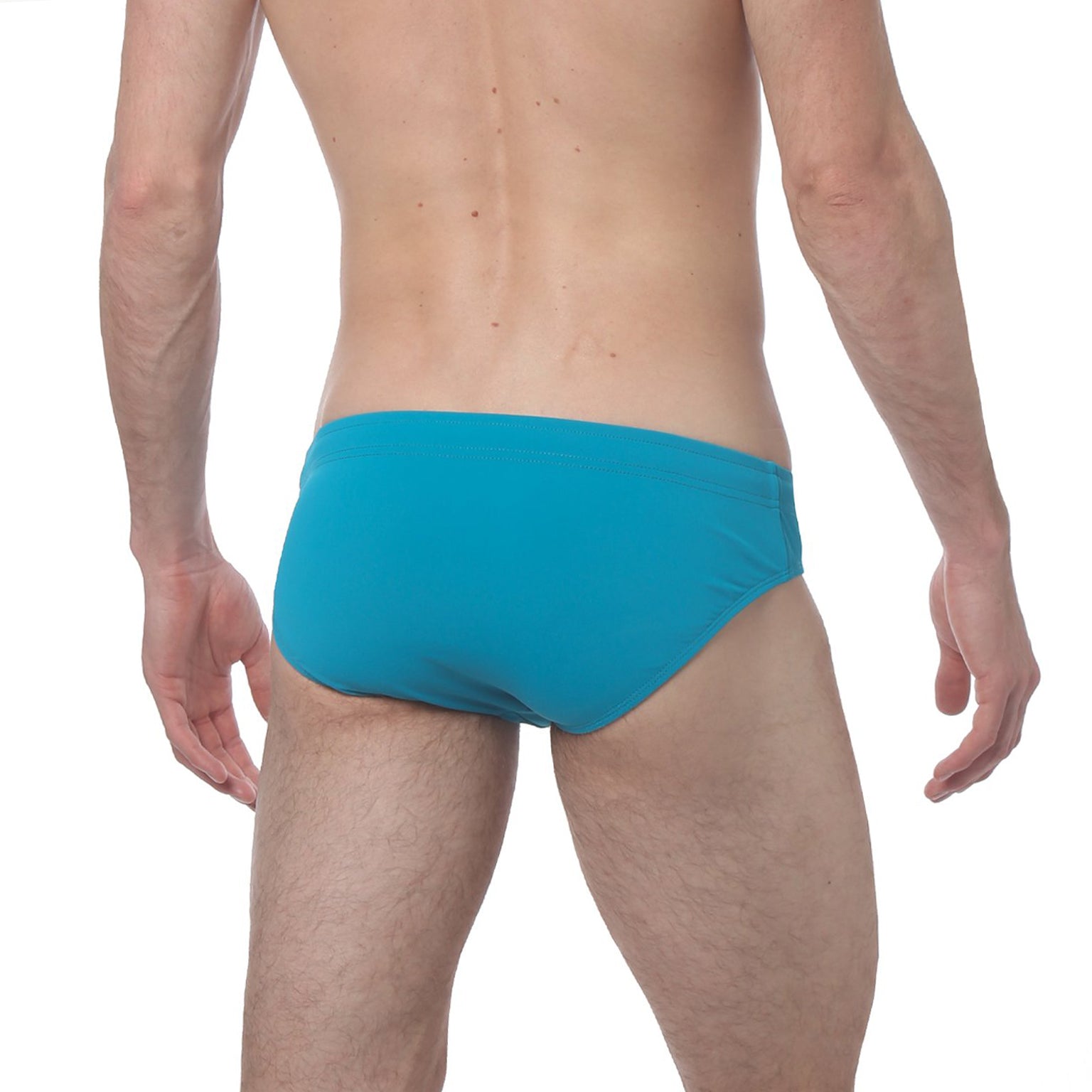 Green Teal Meridian Solid Bikini - parke & ronen