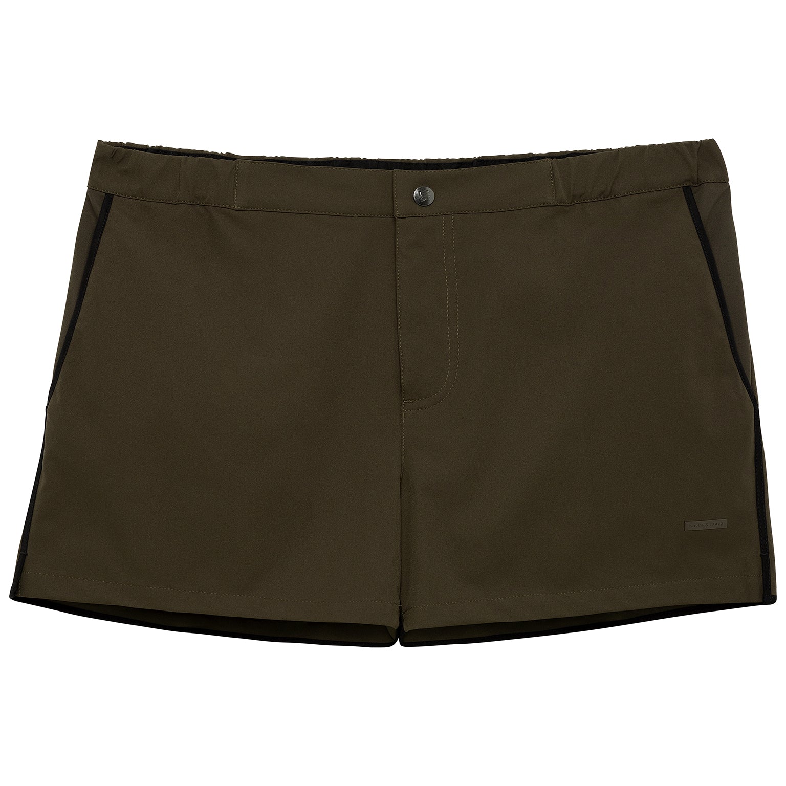 Army Green 2" Angeleno Solid Stretch - parke & ronen