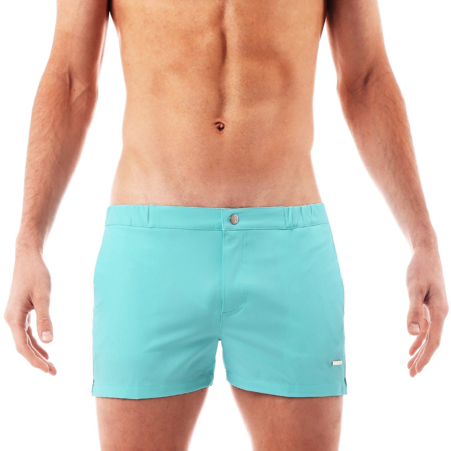 Robin's Egg 2" Angeleno Solid Stretch - parke & ronen