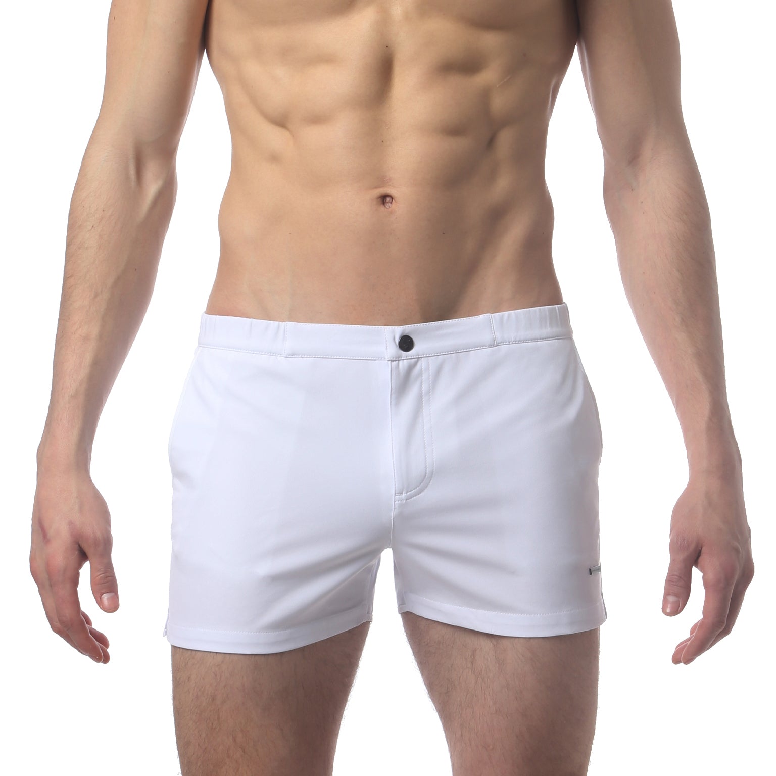 White 2" Angeleno Solid Stretch - parke & ronen
