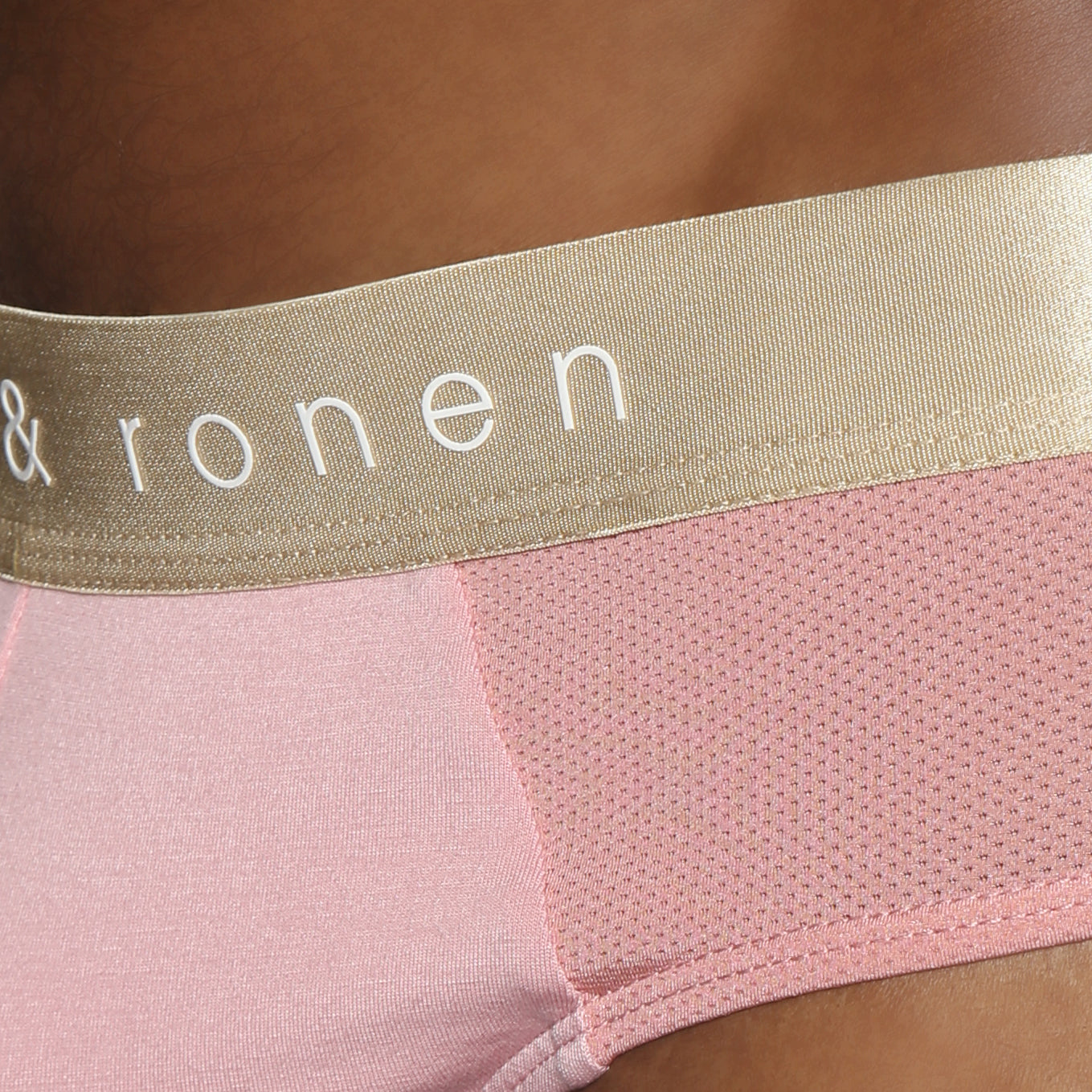 Parke & Ronen Underwear. Spring 2024- Candy pink solid underwear brief. brief.