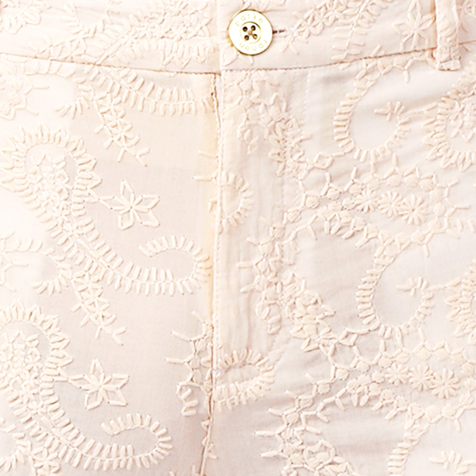 SAVE 50%- Parchment Artisan Stitch Beach Pant