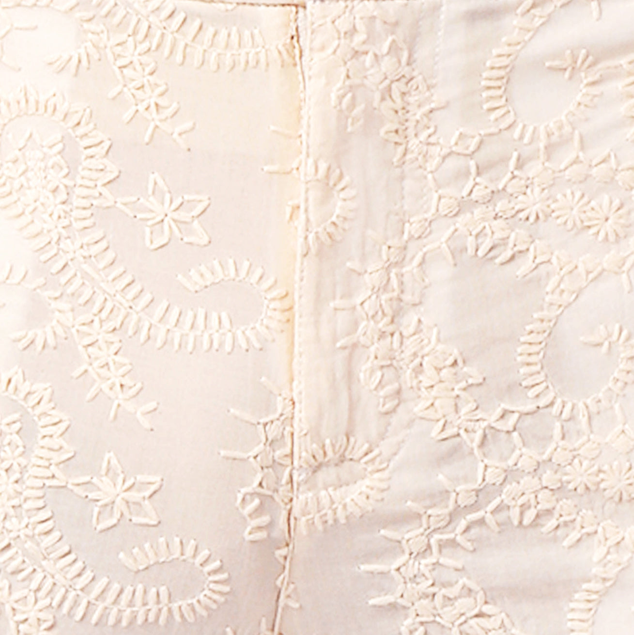 SAVE 50%- Parchment Artisan Stitch Beach Short