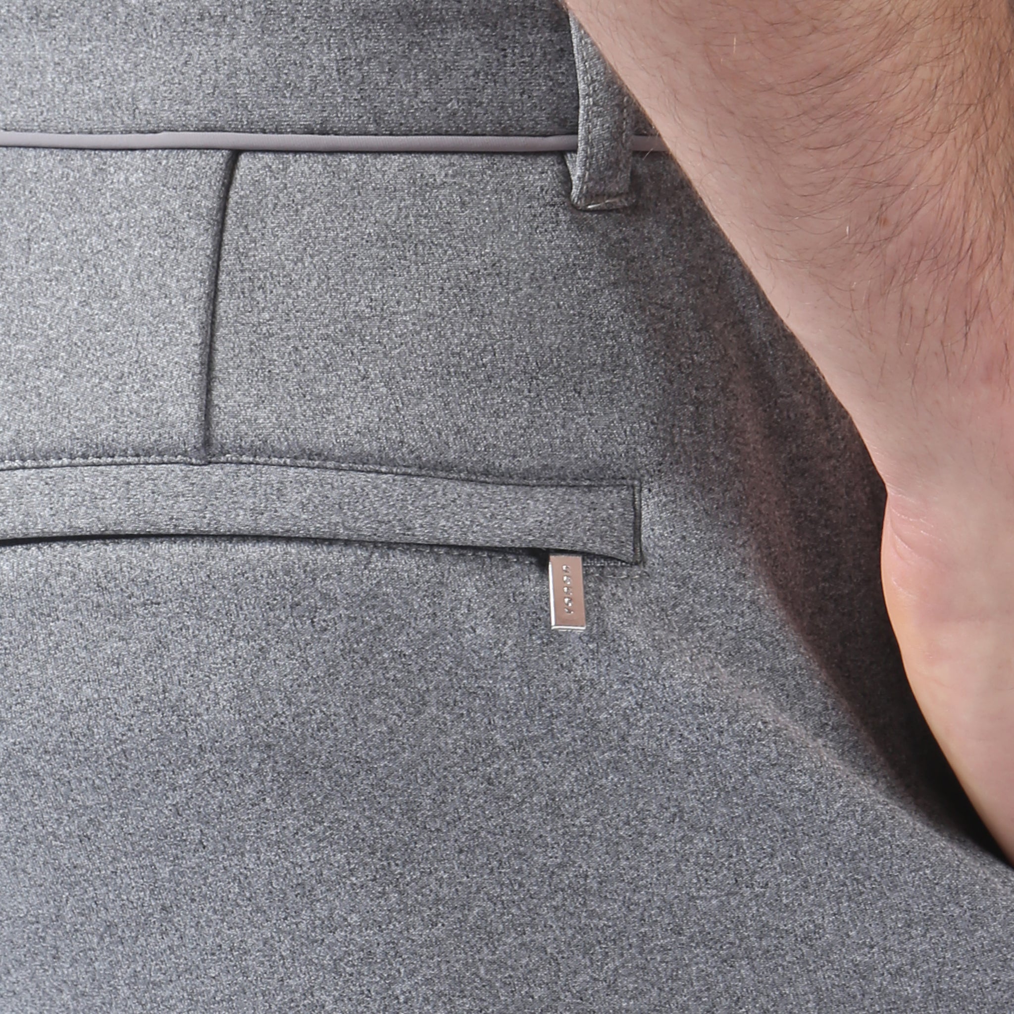 ACTIONWEAR Heather Grey Action Heather Flex Holler Short