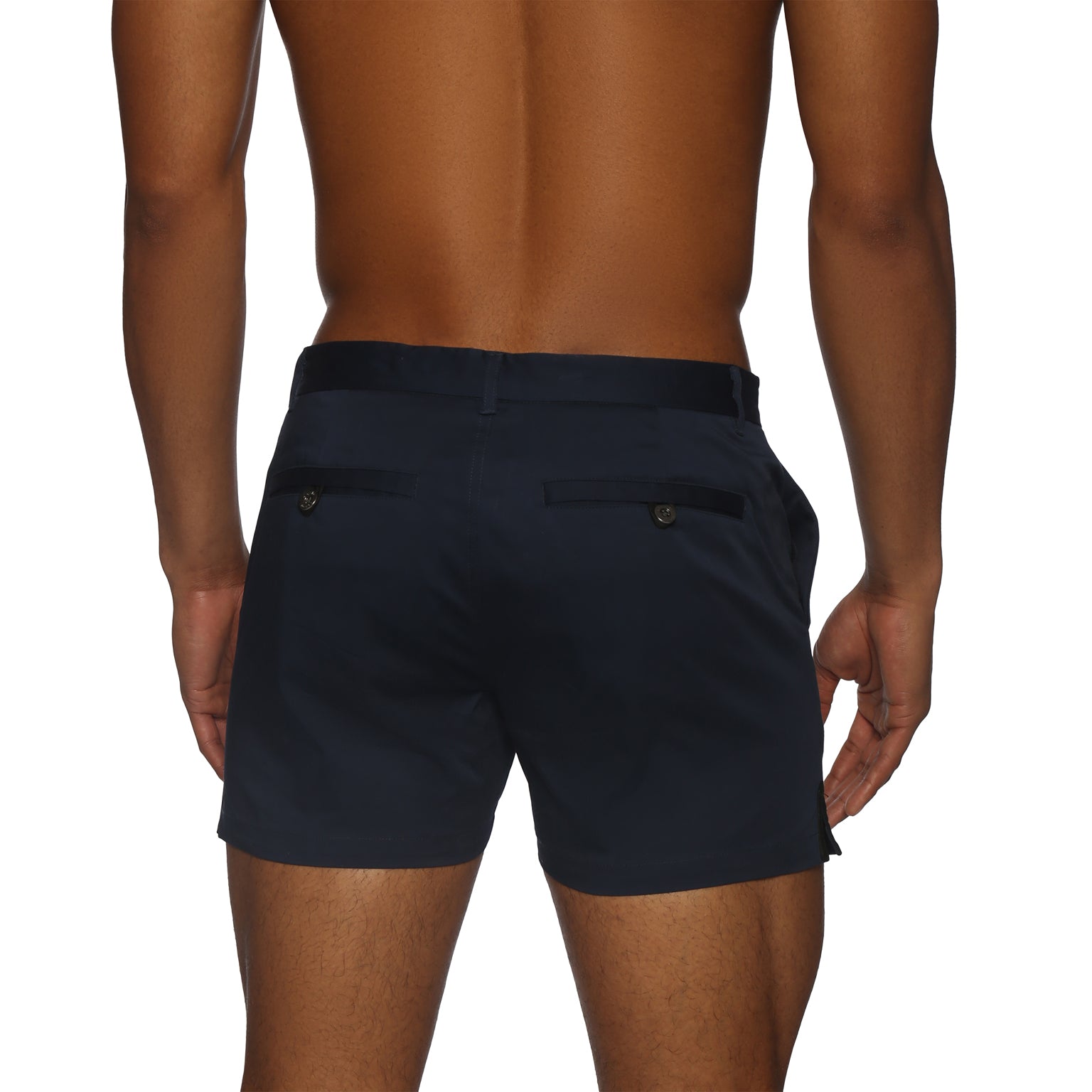 NEW SPRING '25- Navy Regiment Holler Short - Parke & Ronen