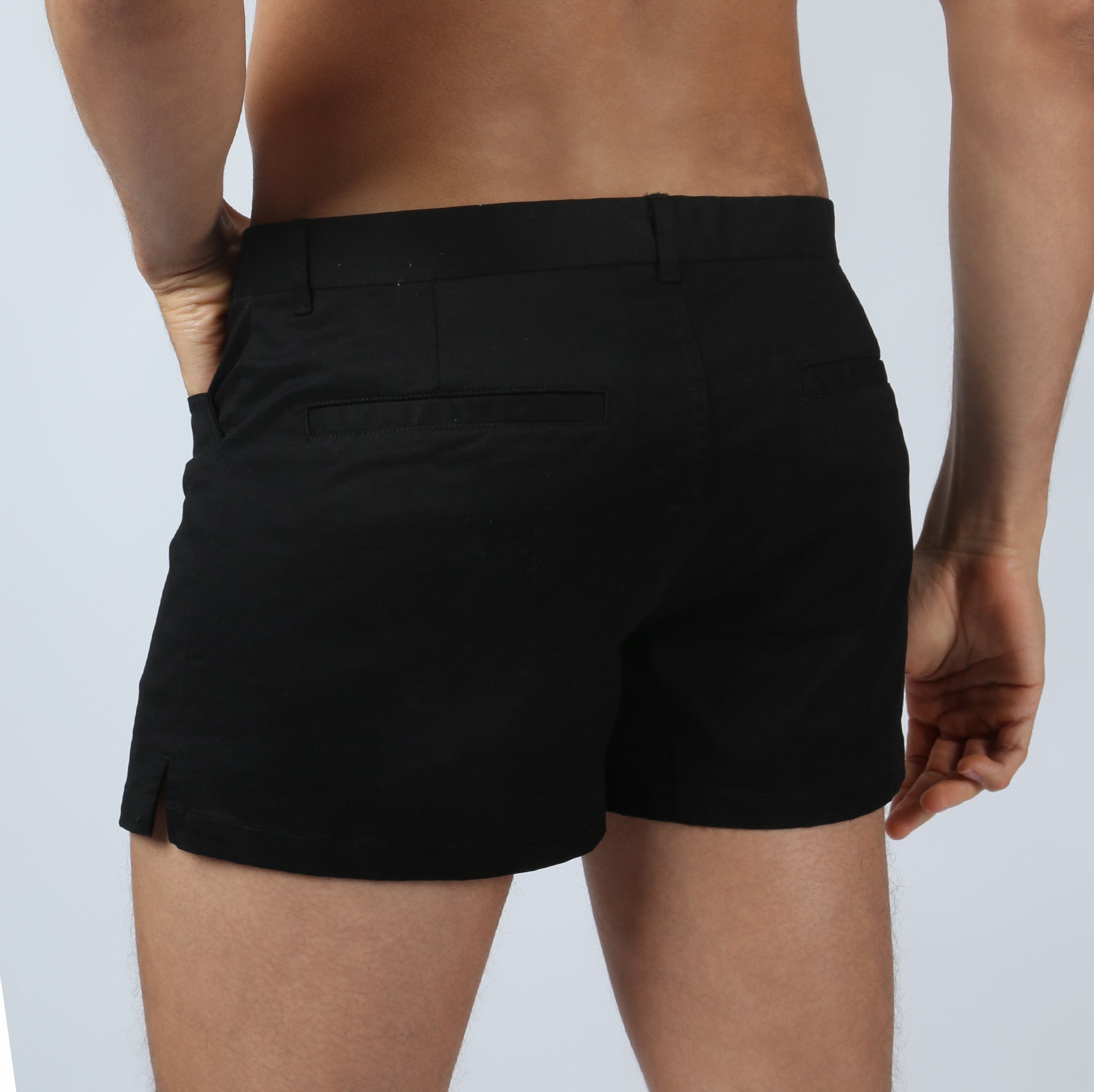 NEW- Black Solid Summit Short