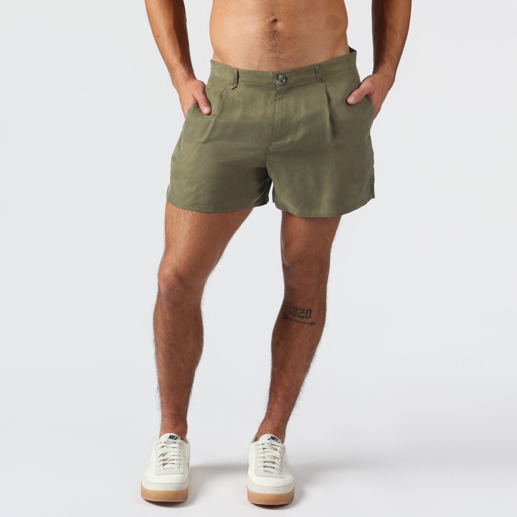 NEW- Army Cupro Sail Short