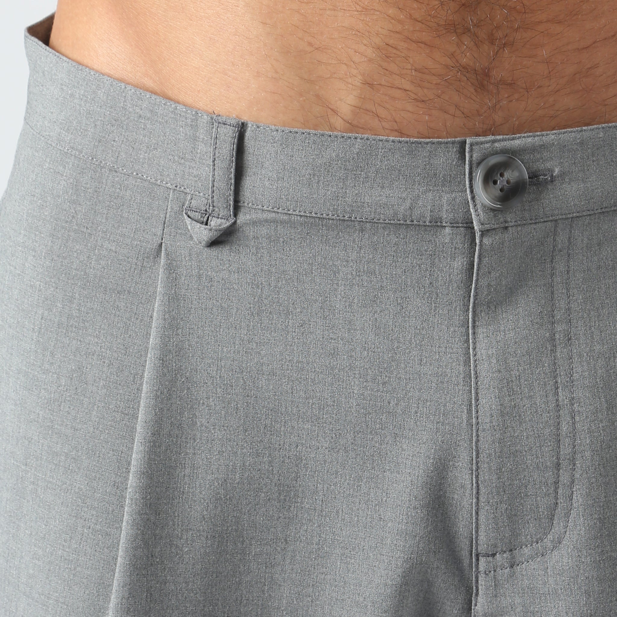 NEW- Granite Grey Viscose Sail Short