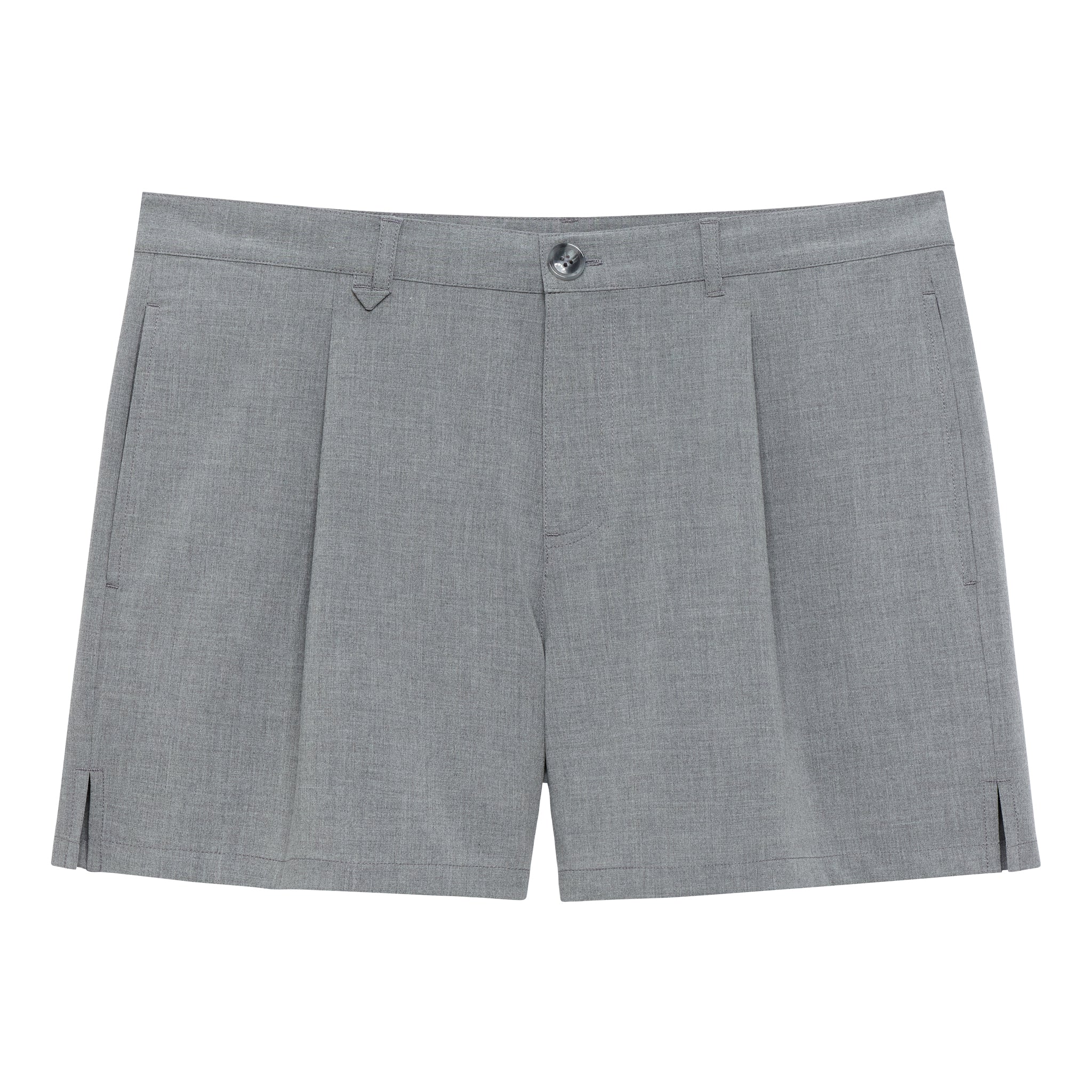 NEW- Granite Grey Viscose Sail Short