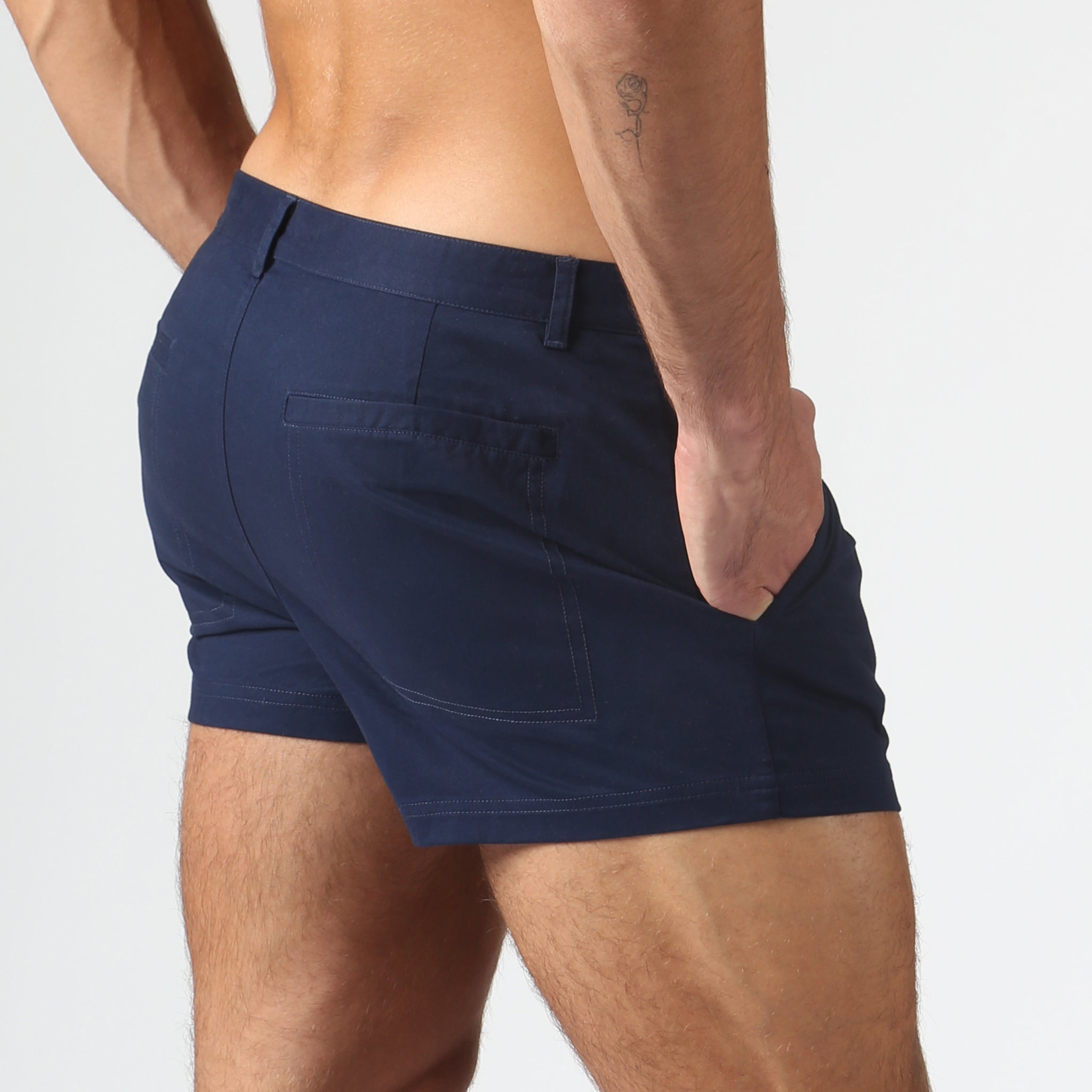 NEW- Navy Venice Short