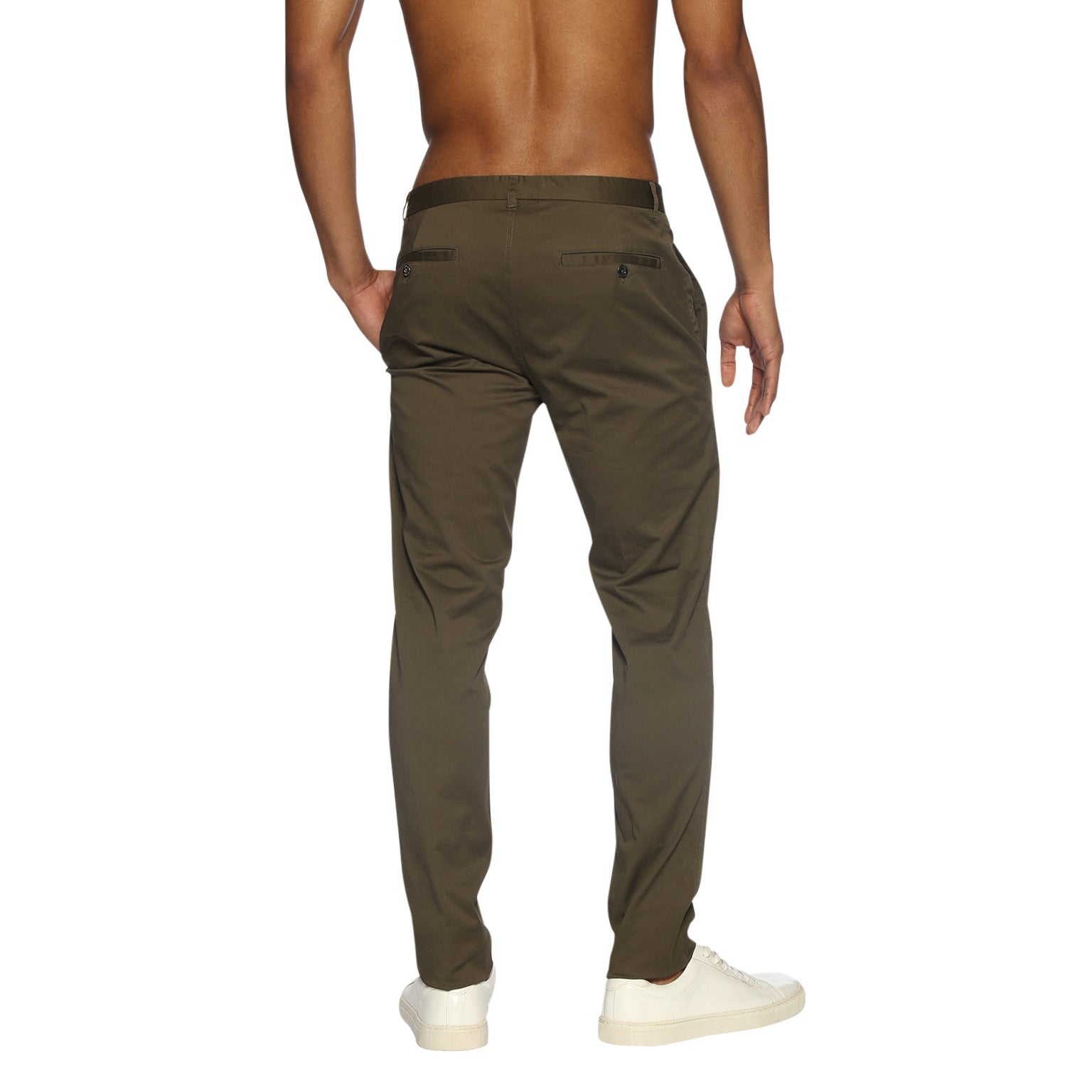Dark Olive Solid Aspen Pant