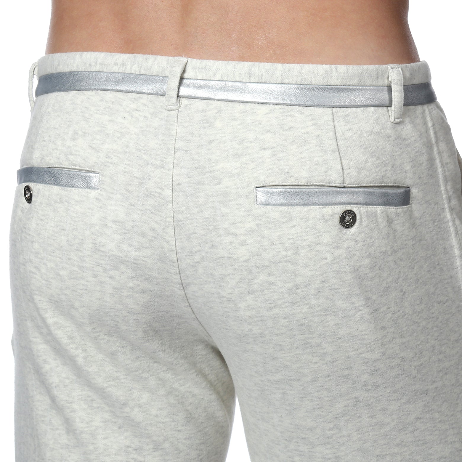 Winter White Chalk Stripe Artemis Pants