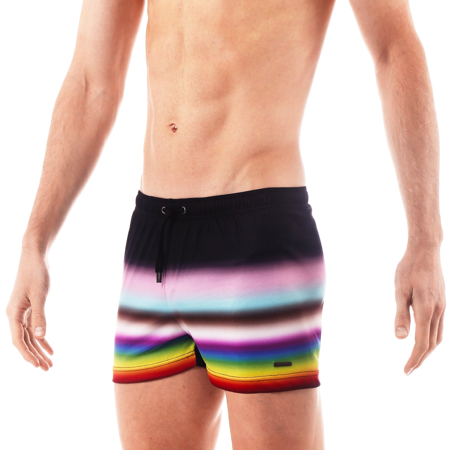 LIMITED PRIDE EDITION- Black Prism Print P-Town Short