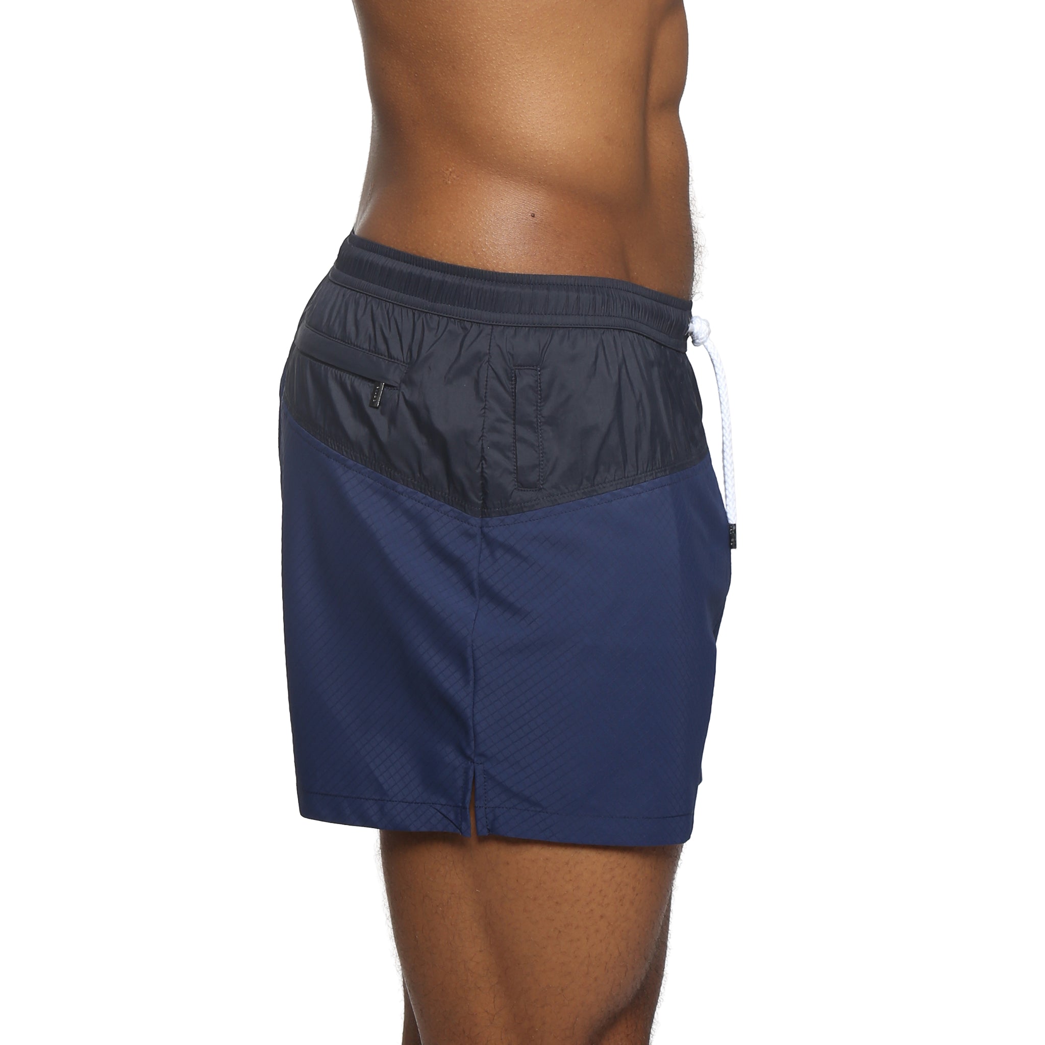 NEW- Navy Neo Vector Swim Short