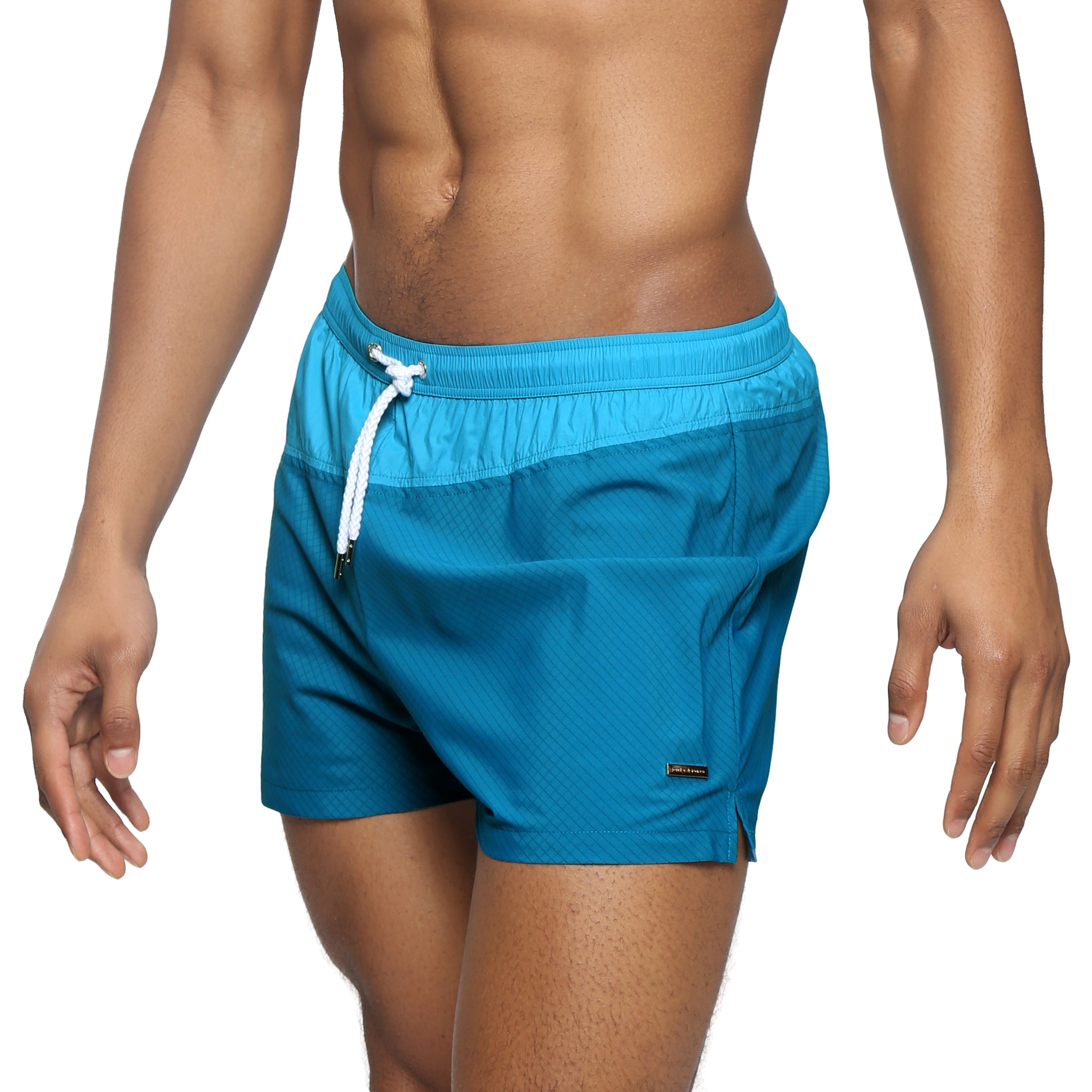 NEW- Peacock Neo Vector Swim Short