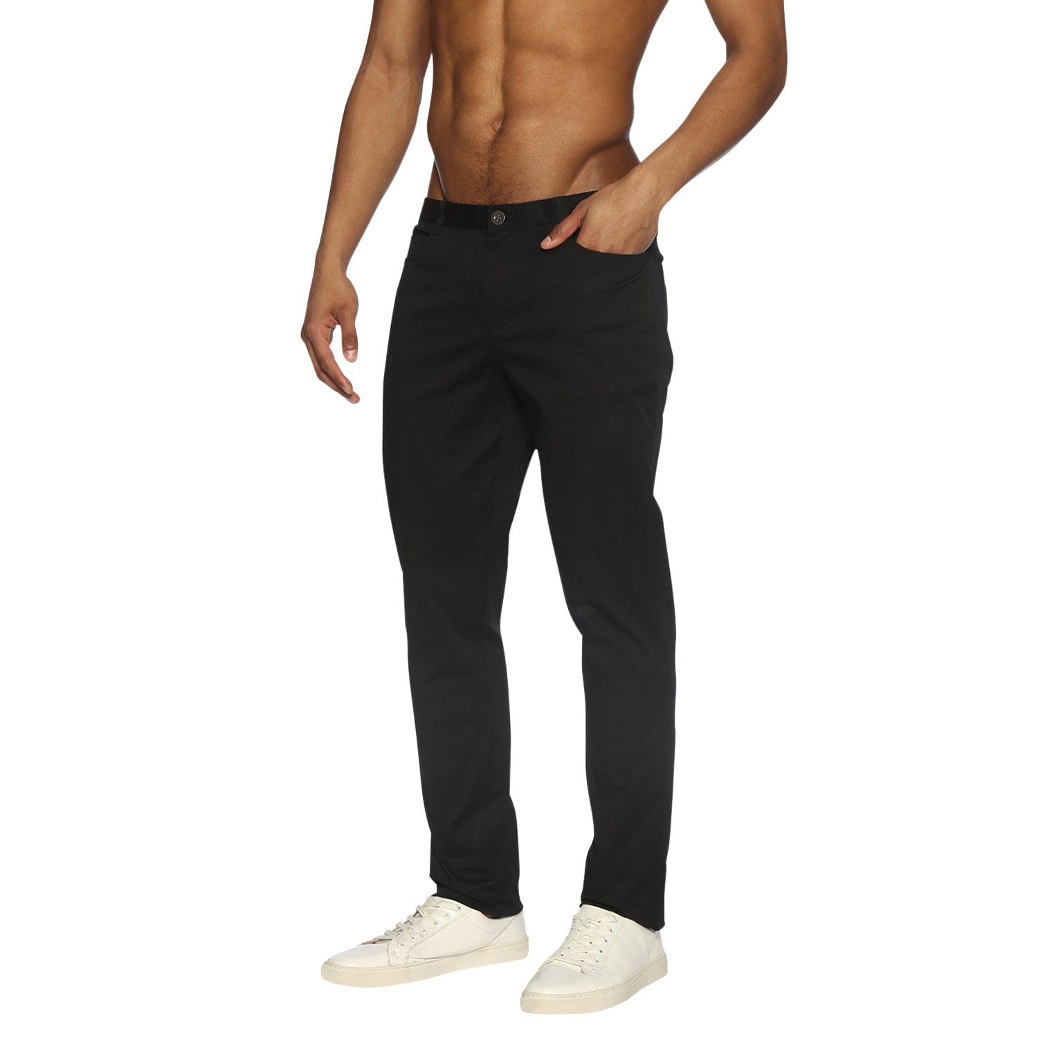 Black Solid Apollo Jean