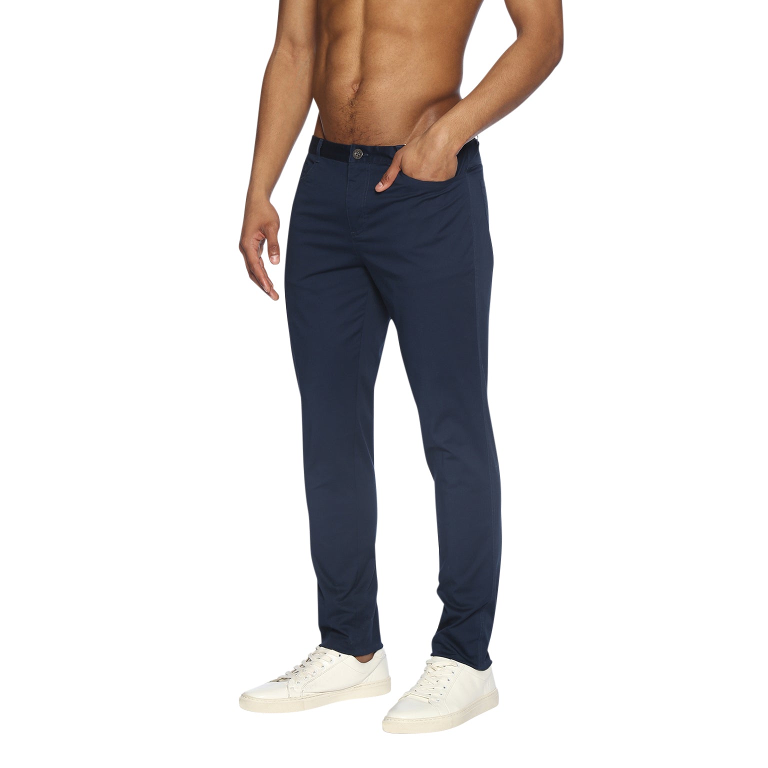 Navy Solid Apollo Jean