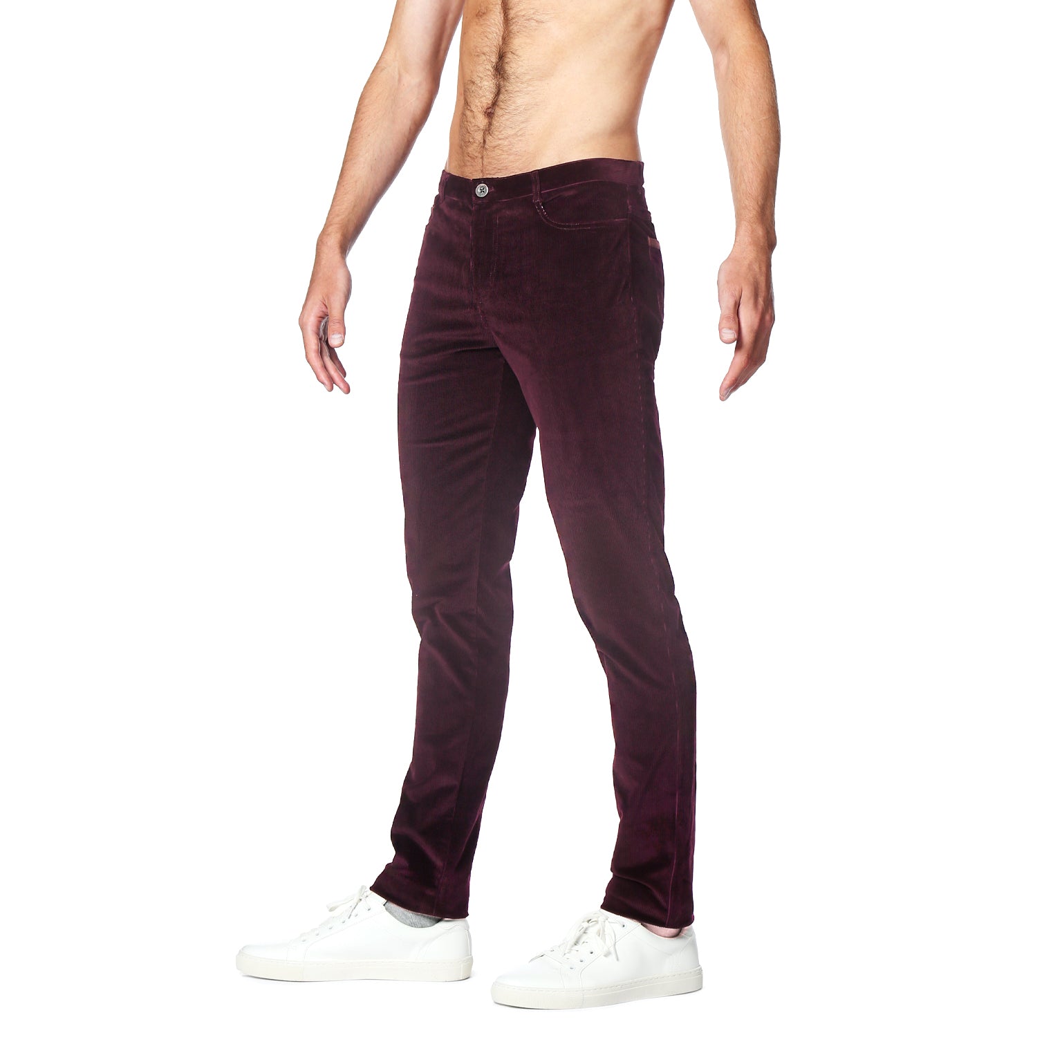 NEW- Aubergine Stretch Corduroy Apollo Jeans