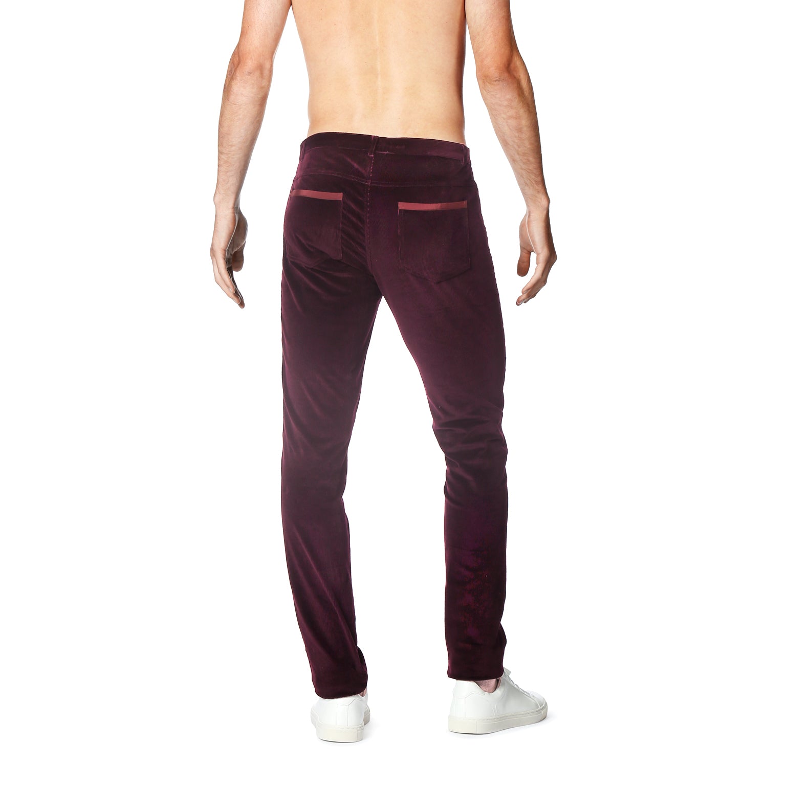 NEW- Aubergine Stretch Corduroy Apollo Jeans
