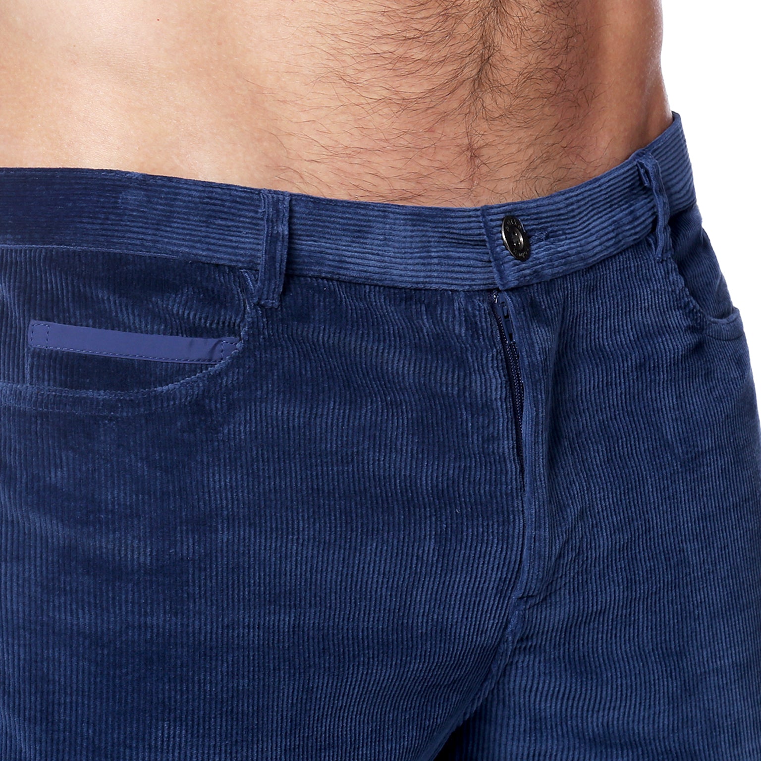 NEW- Blue Sapphire Stretch Corduroy Apollo Jeans