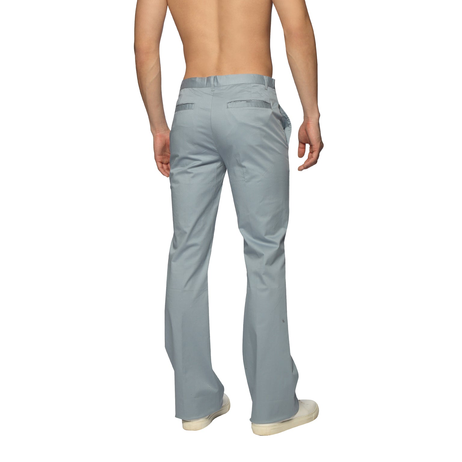 SAVE 70%- Blue Steel Spring Twill Portofino Pant - parke & ronen