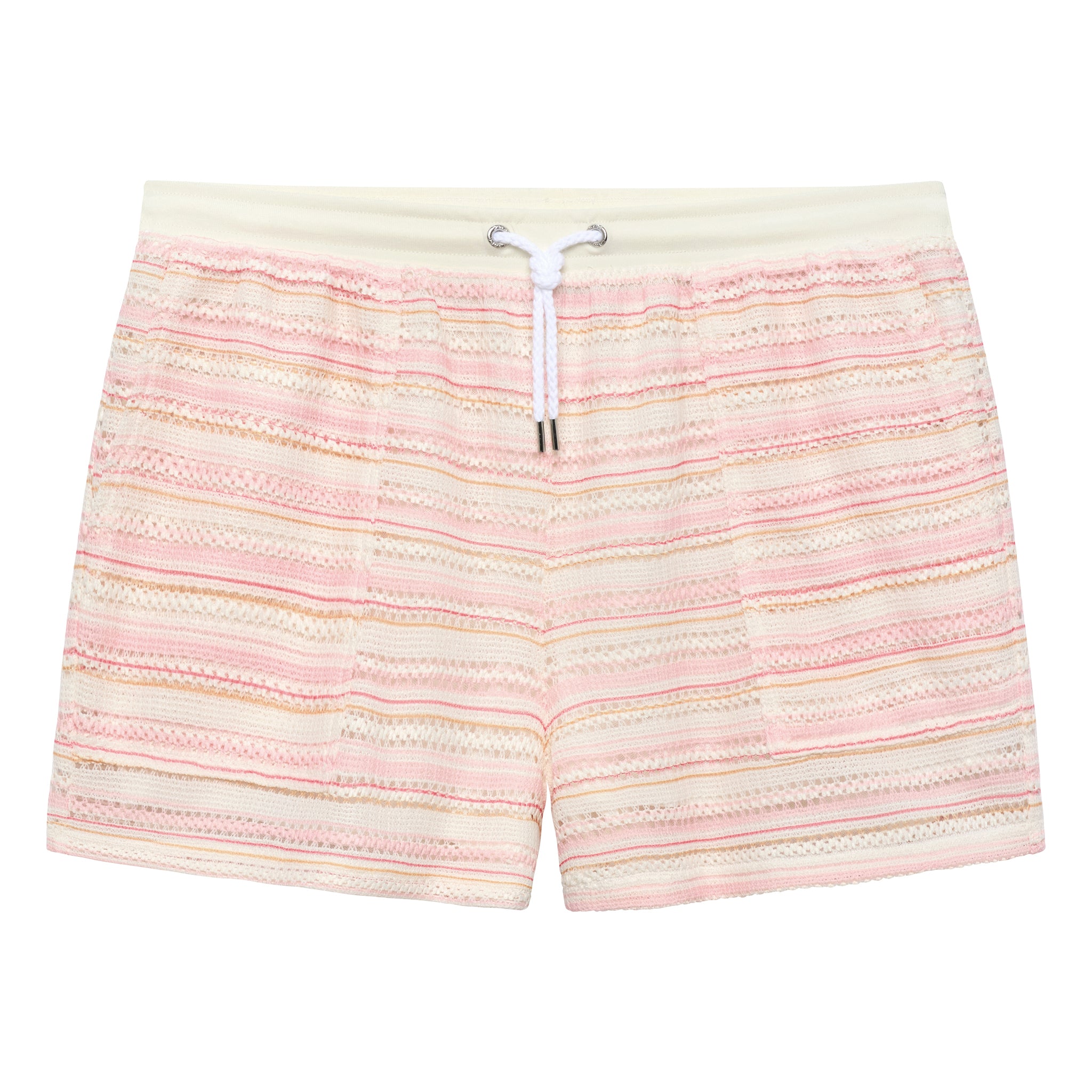 NEW- Blush Stripe Argento Knit Short