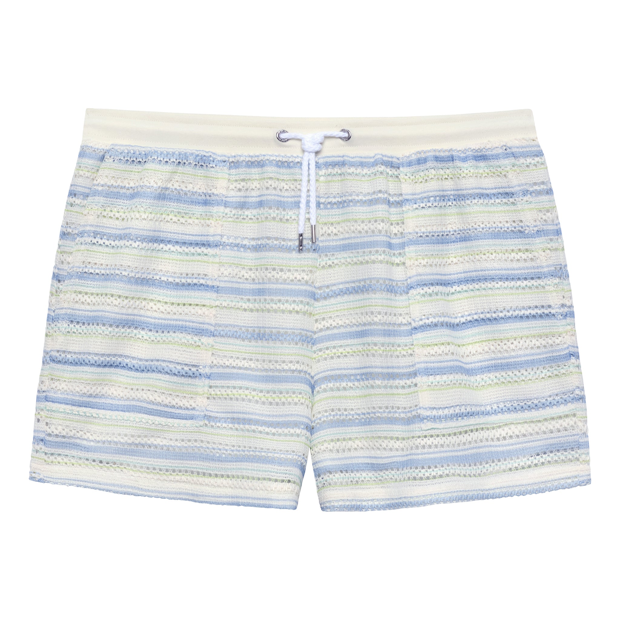 NEW- Ice Stripe Argento Knit Short